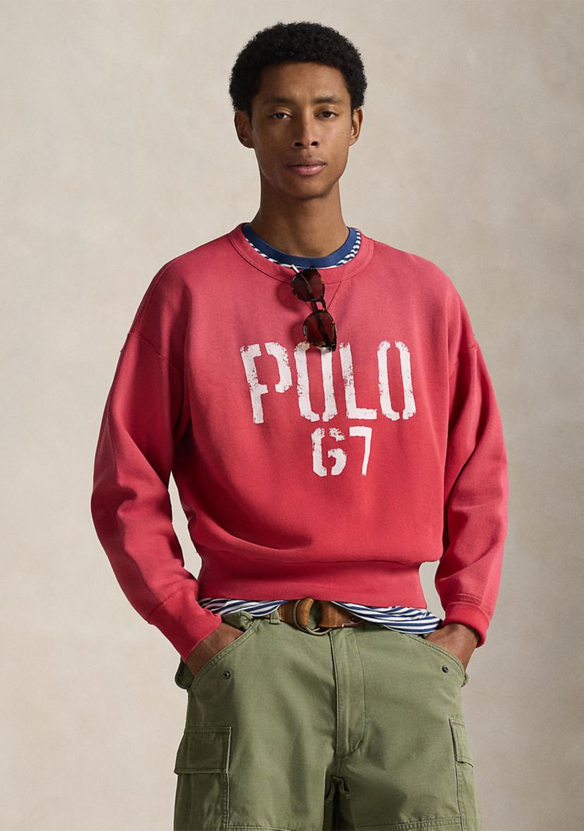 Polo Ralph Lauren Vintage Fit Fleece Graphic Sweatshirt | Belk