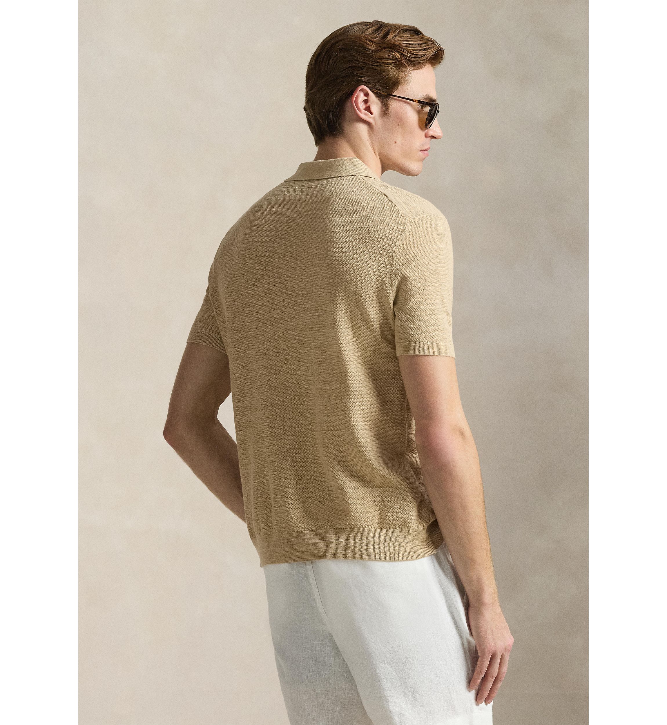 Polo Ralph Lauren Textured Cotton-Linen Sweater | Belk