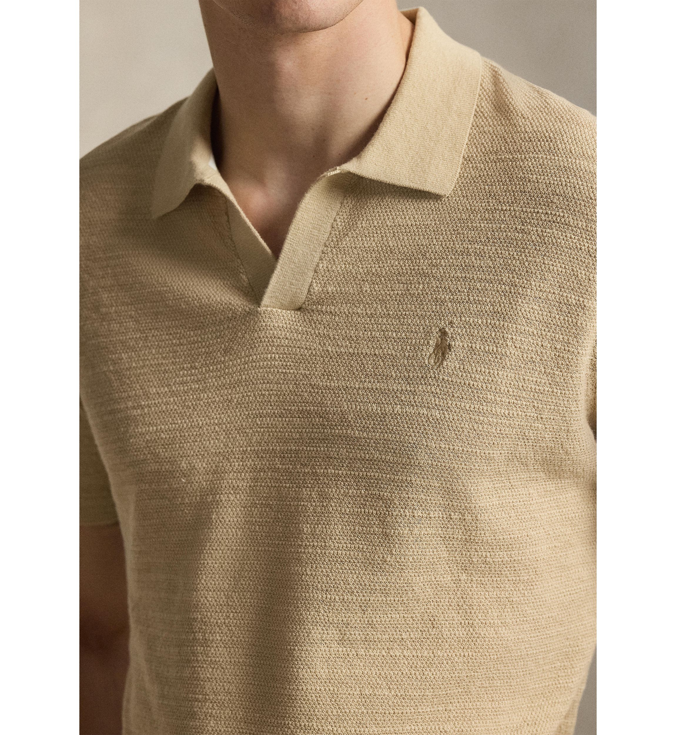Polo Ralph Lauren Textured Cotton-Linen Sweater | Belk