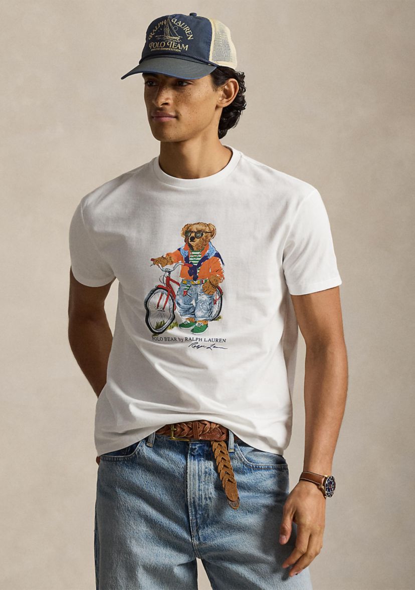 Polo Ralph Lauren Classic Fit Polo Bear Camp Shirt | Belk
