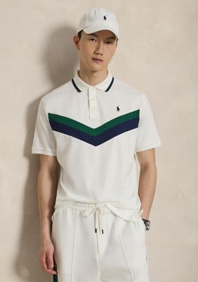 Polo Ralph Lauren Men's Classic Fit Soft Cotton Polo Shirt, White, Large