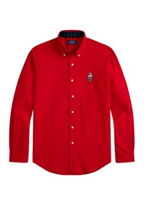 Polo Ralph Lauren Men's Classic Fit Polo Bear Oxford Shirt