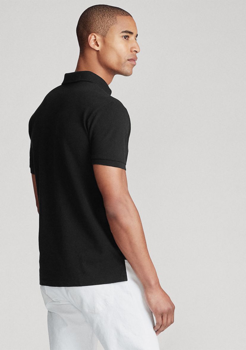 Custom Slim Fit Mesh Polo