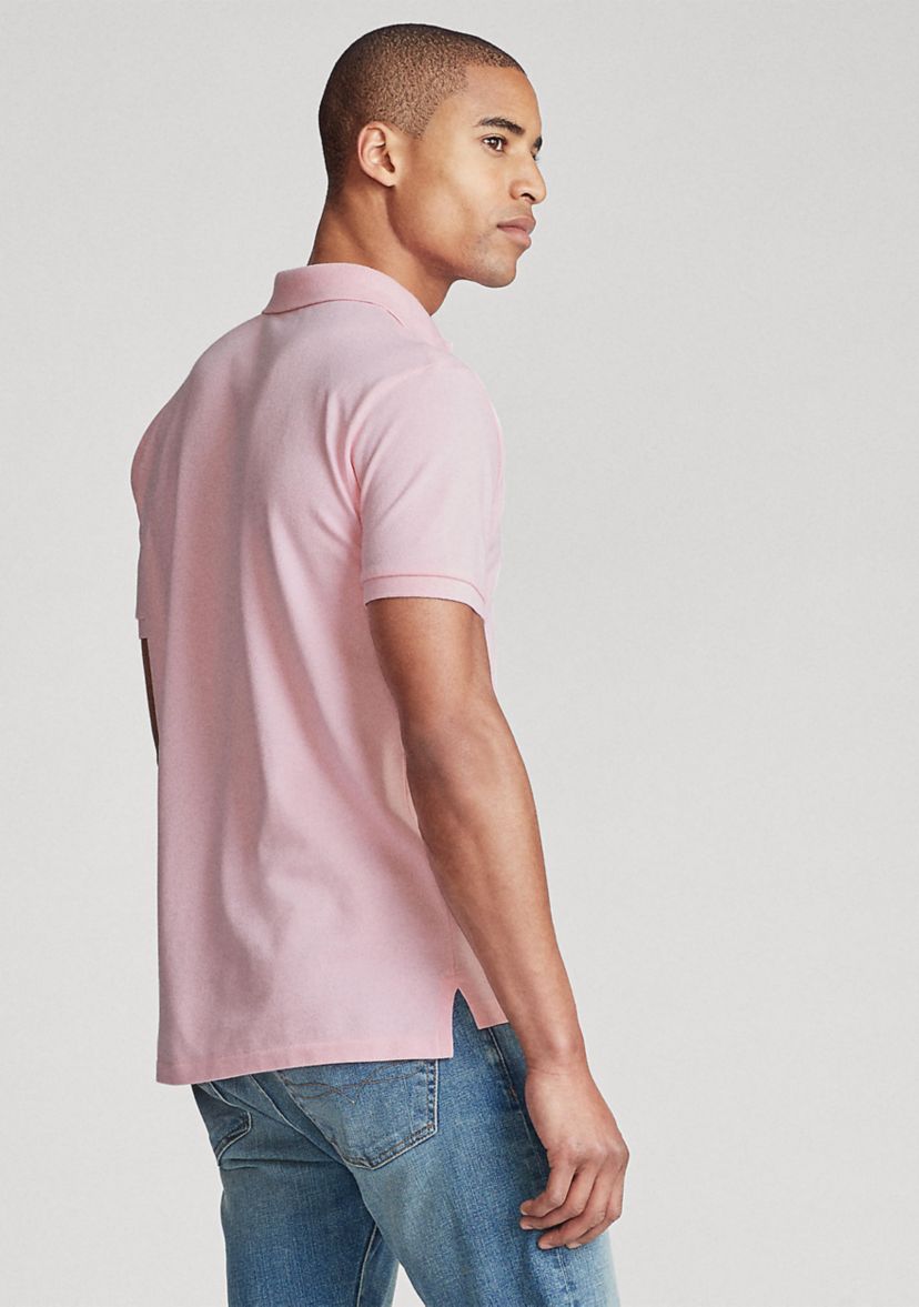 Custom Slim Fit Mesh Polo