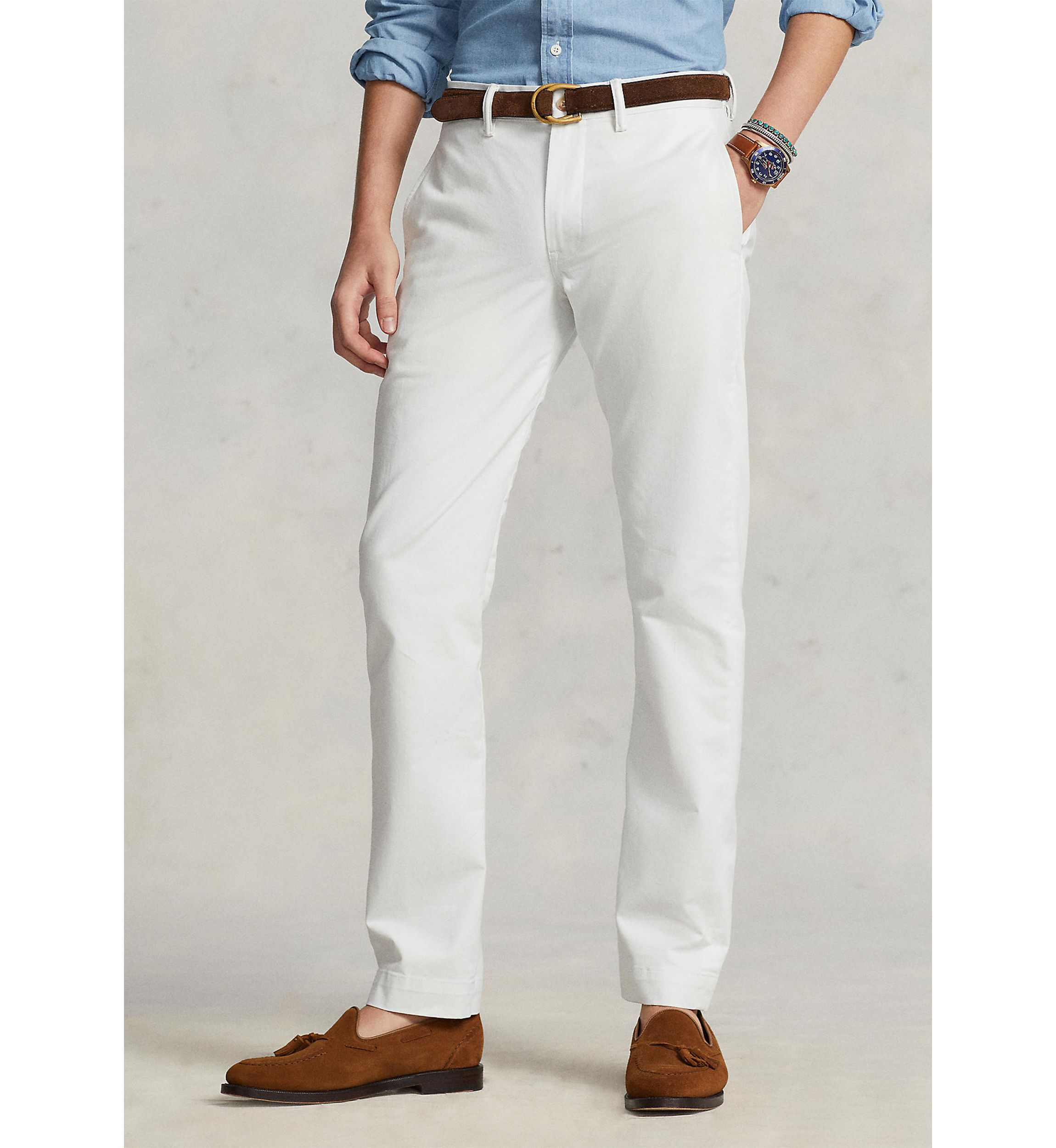 Stretch Straight Fit Chino