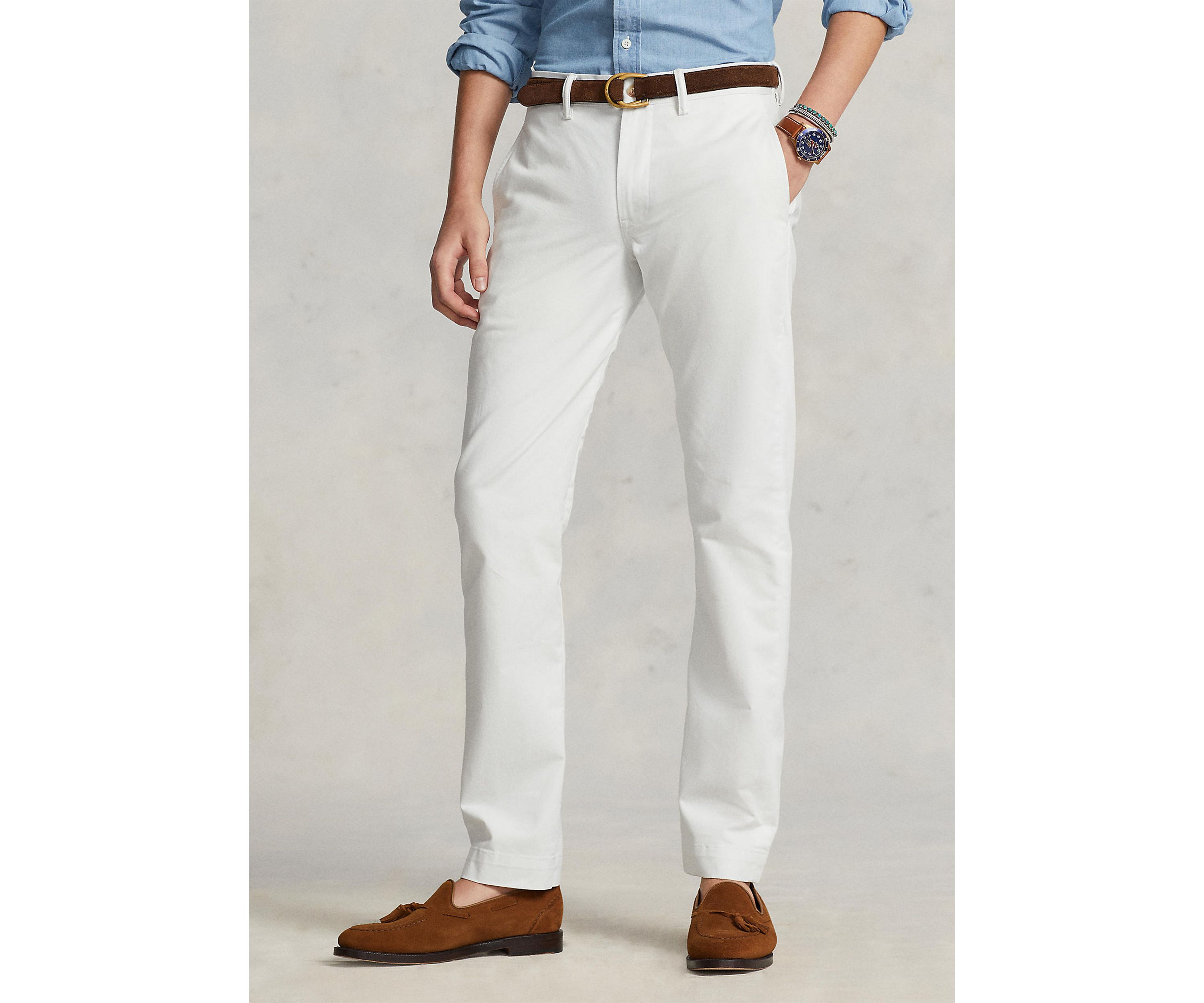 Stretch Straight Fit Chino