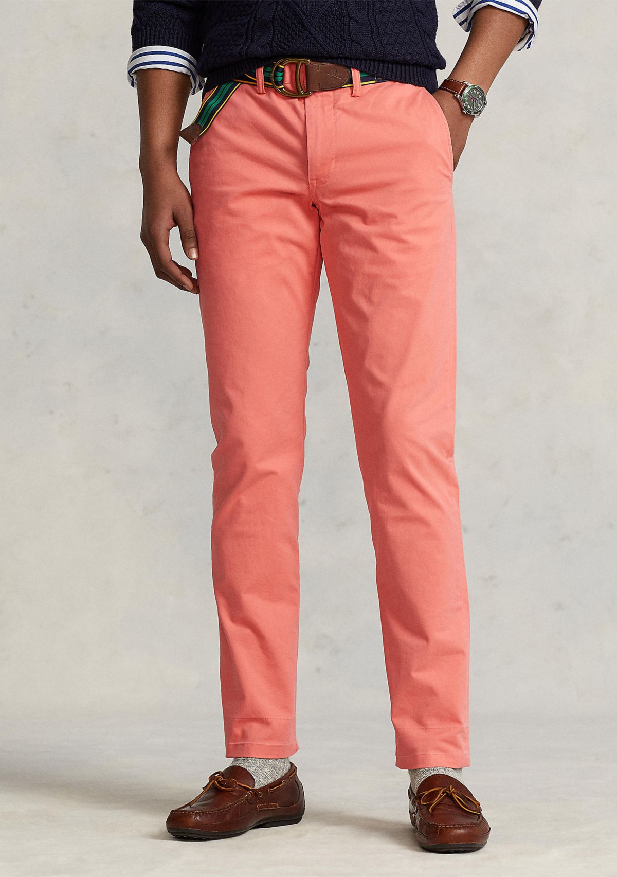 Stretch Straight Fit Chino