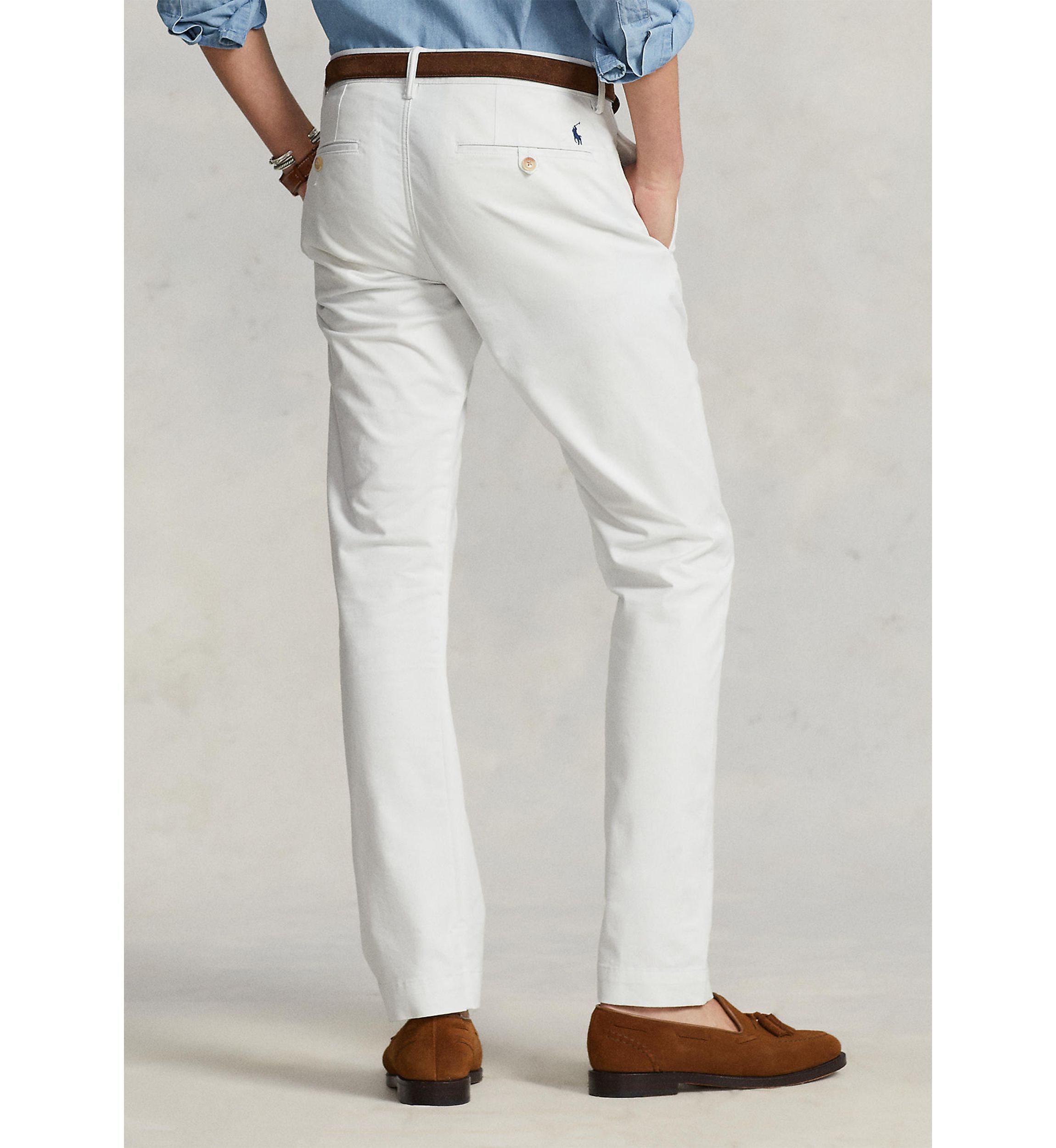 Stretch Straight Fit Chino