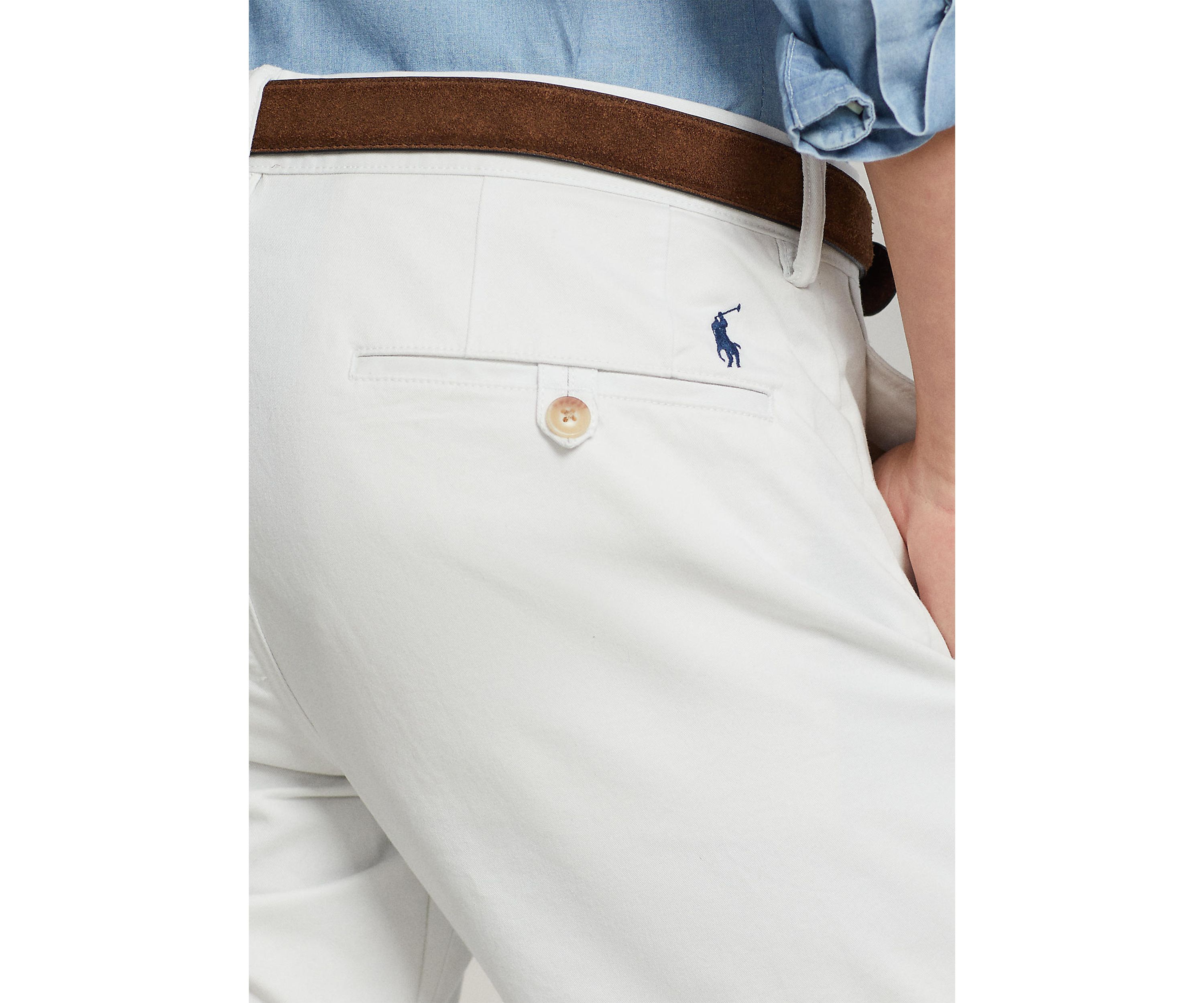 Stretch Straight Fit Chino