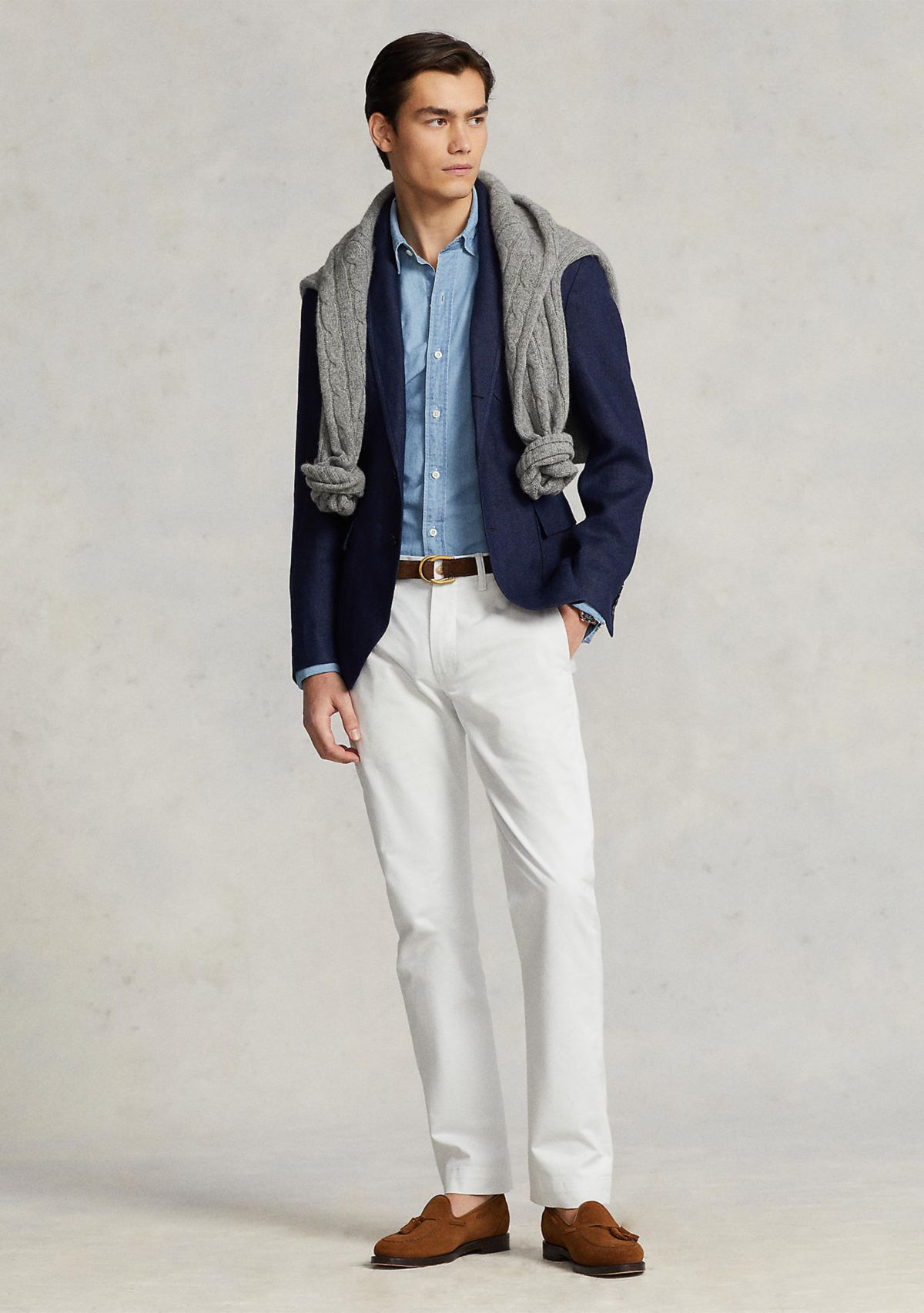 Stretch Straight Fit Chino