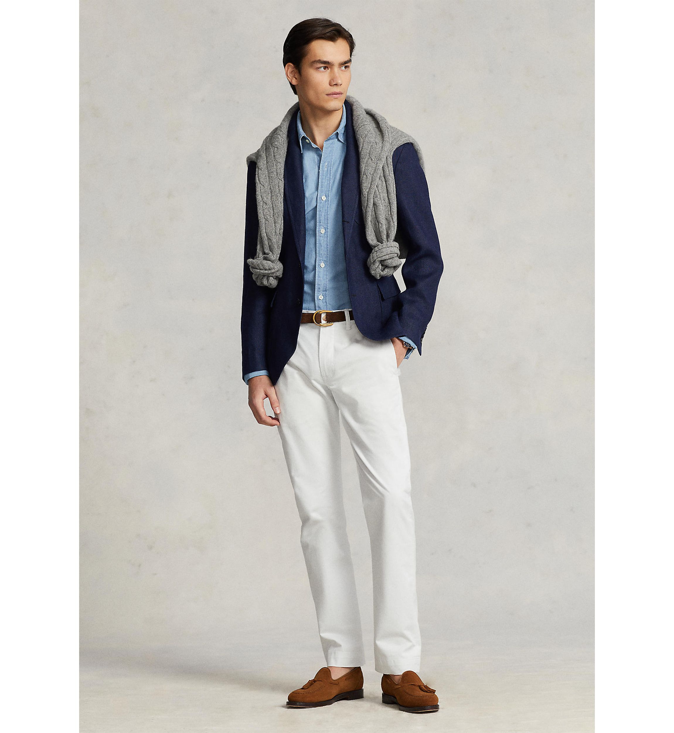 Stretch Straight Fit Chino