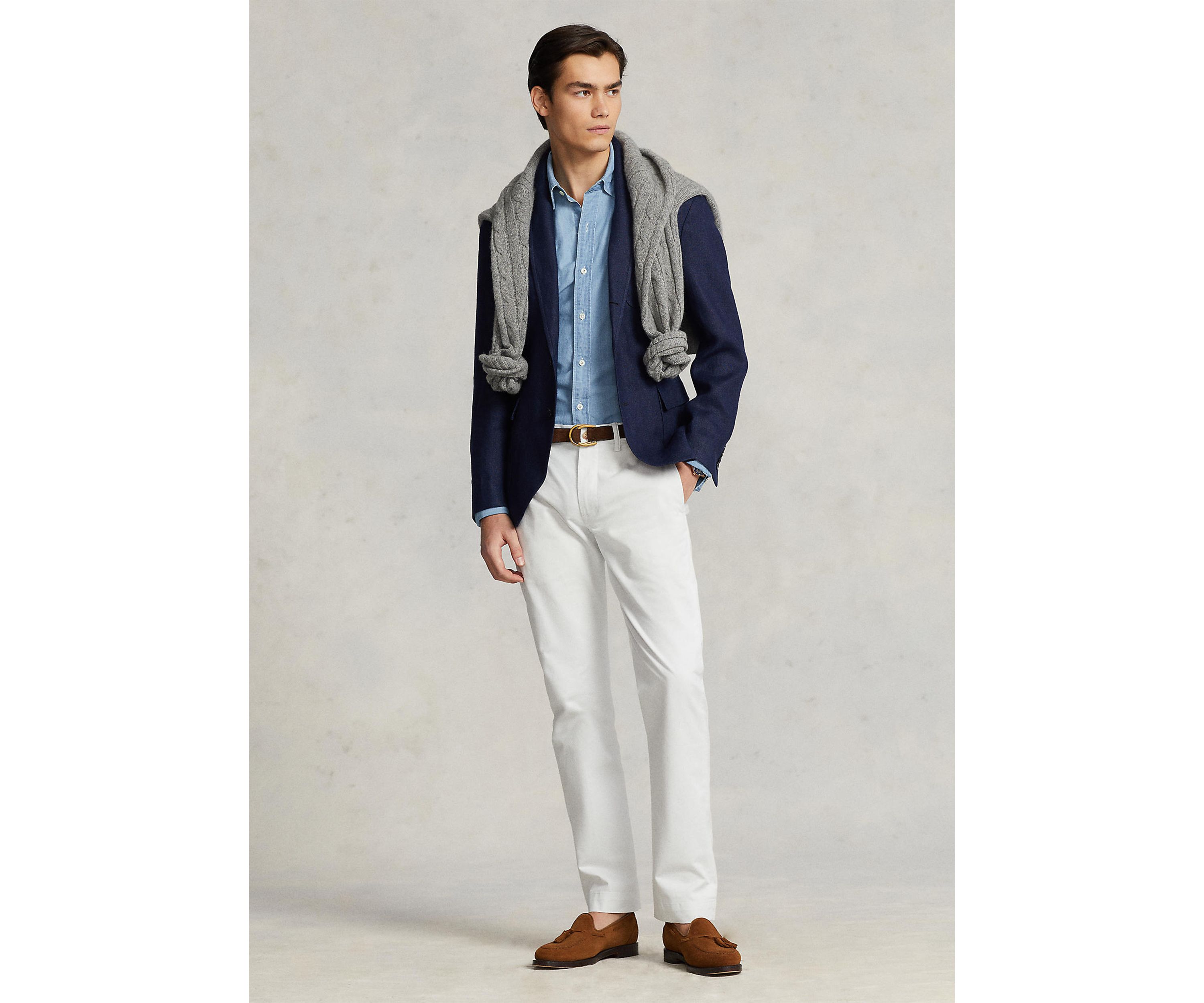 Stretch Straight Fit Chino