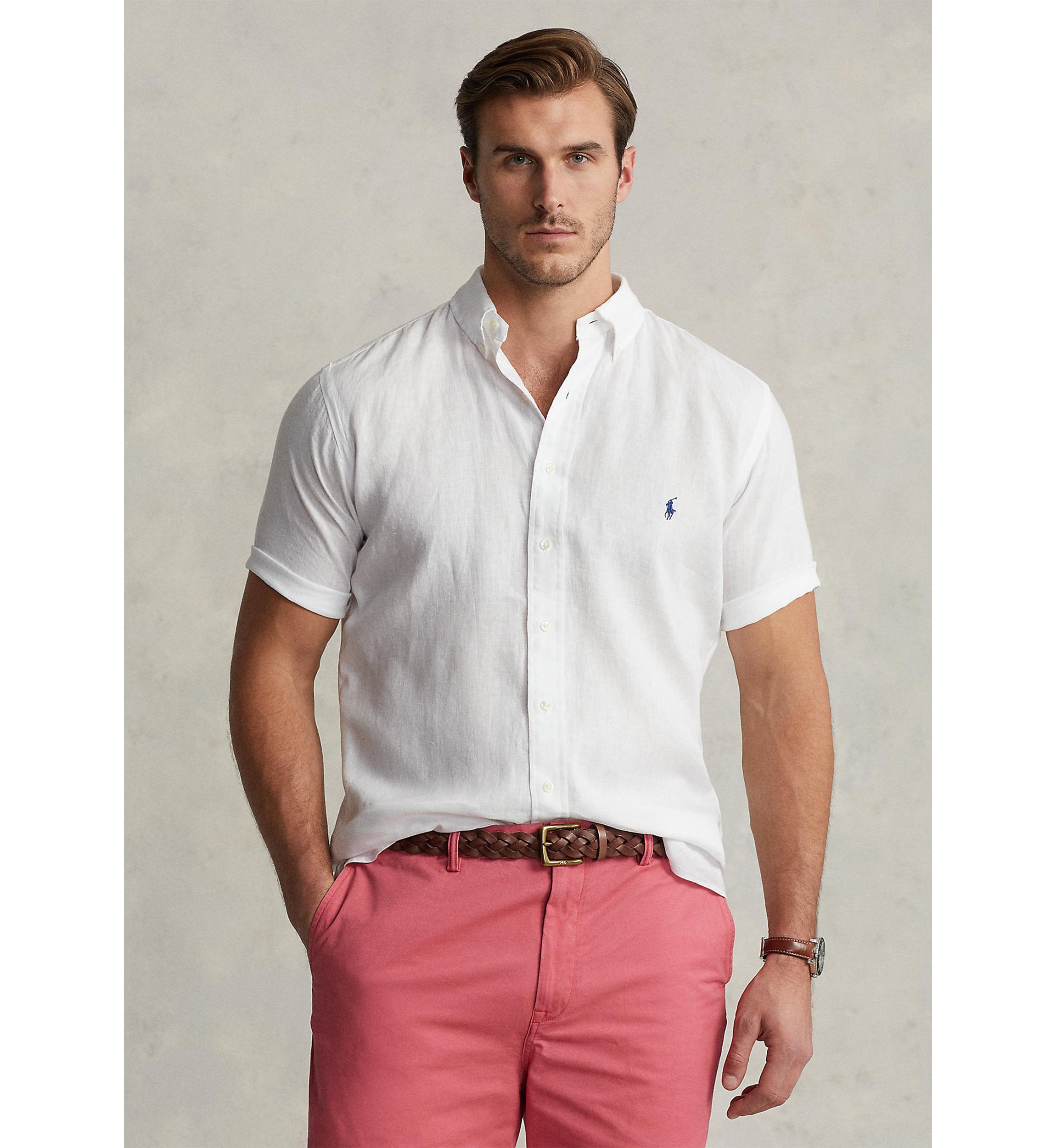Classic Fit Linen Shirt