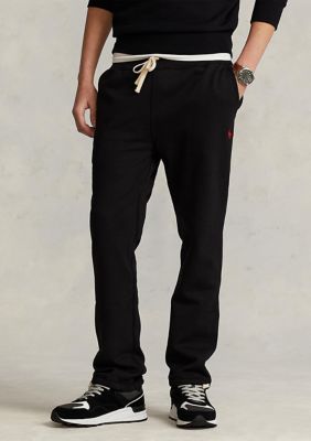 Polo Ralph Lauren Men's Classic Fleece Drawstring Pant, Black, Small