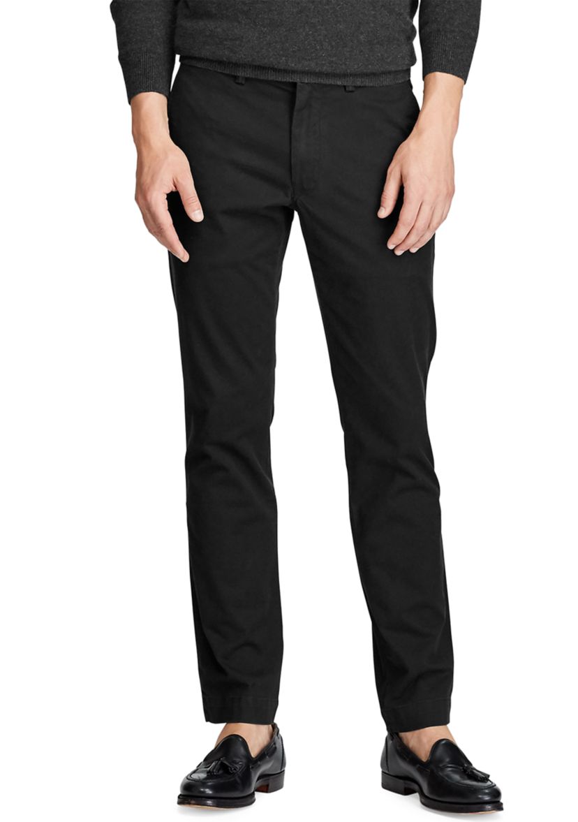 Stretch Slim Fit Cotton Chino Pants 