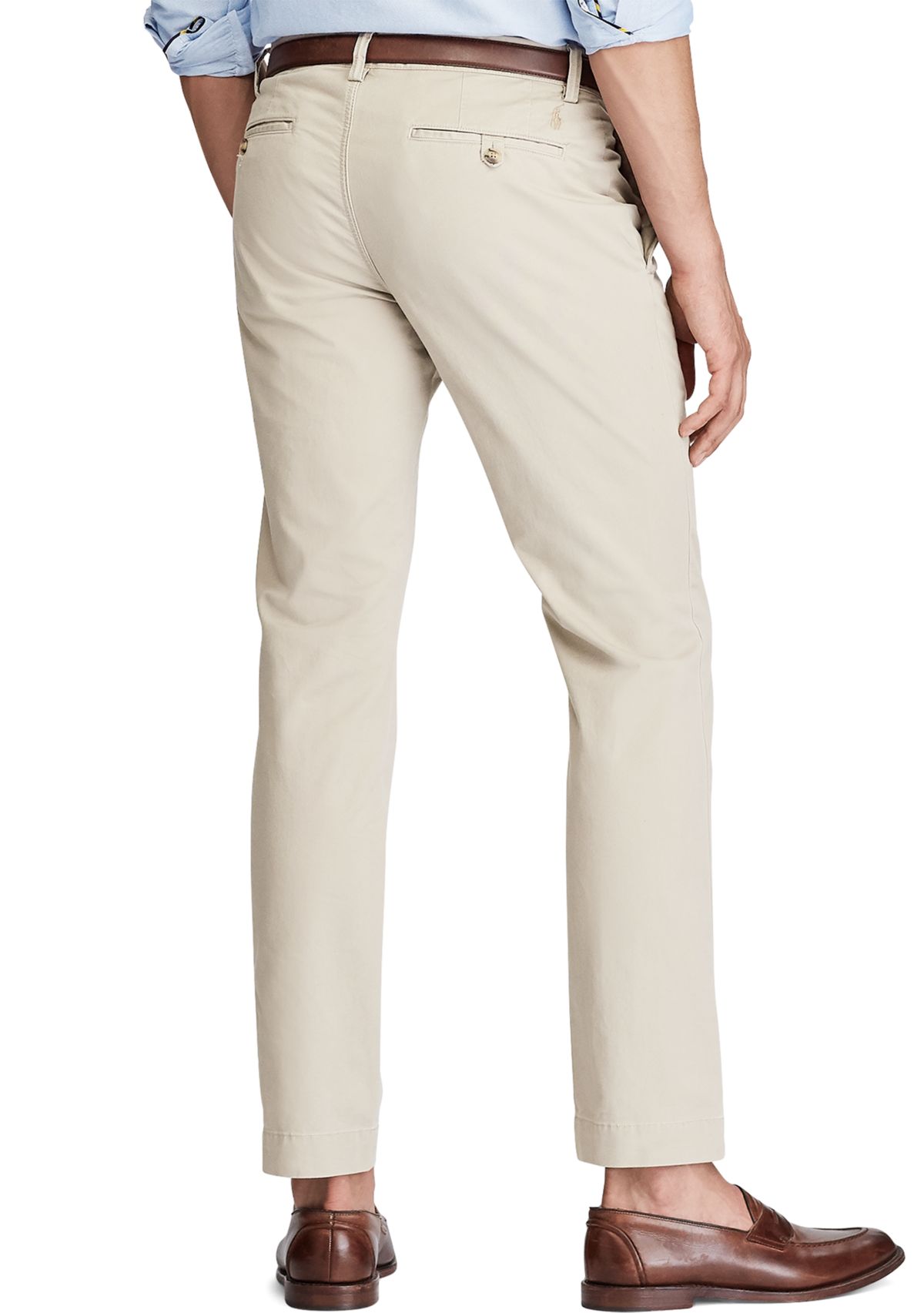 Stretch Slim Fit Cotton Chino Pants 