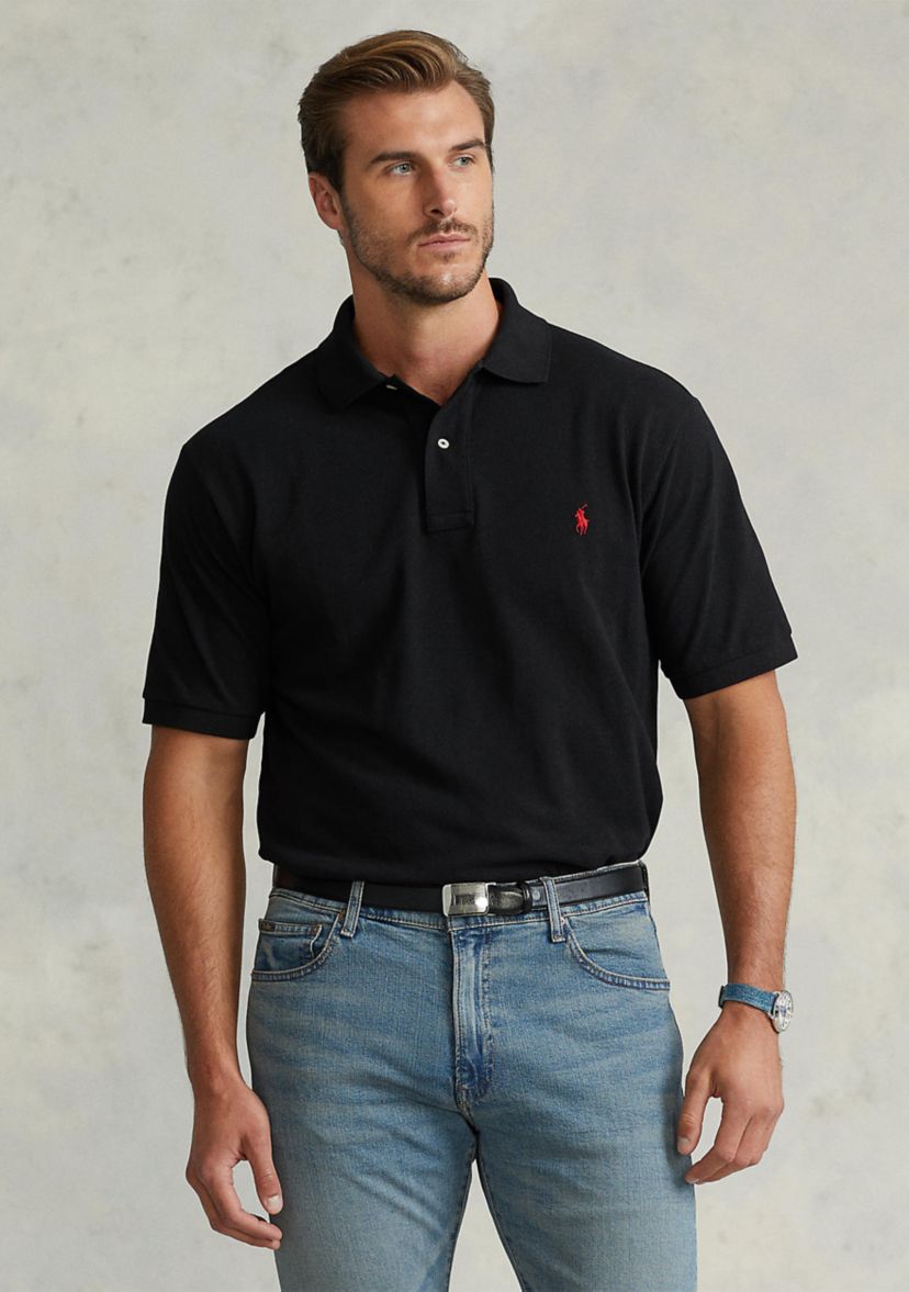 Big & Tall Classic Fit Mesh Polo Shirt