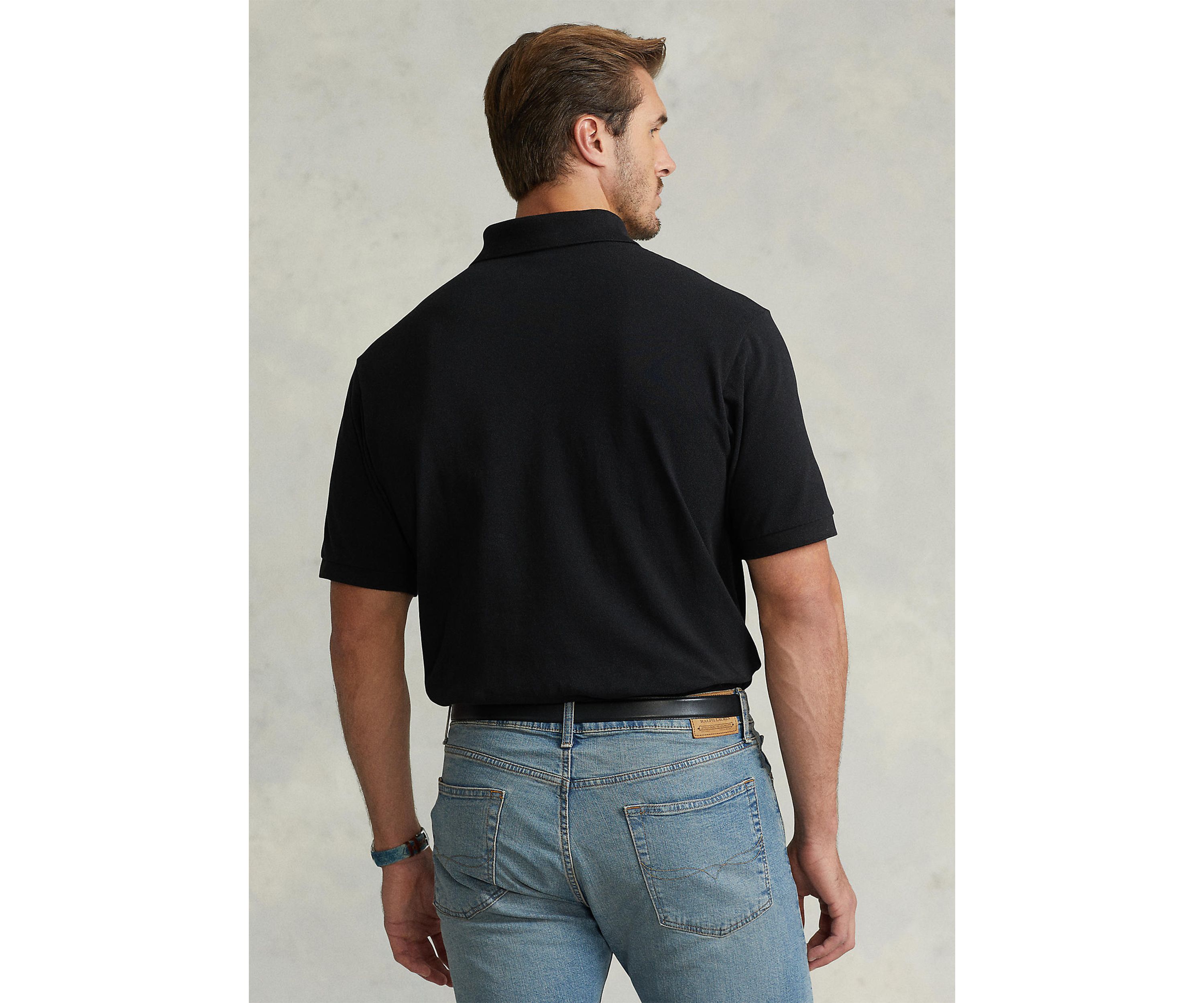 Big & Tall Classic Fit Mesh Polo Shirt