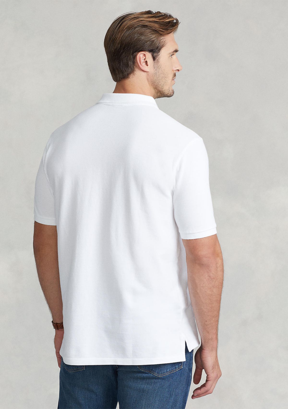 Big & Tall Classic Fit Mesh Polo
