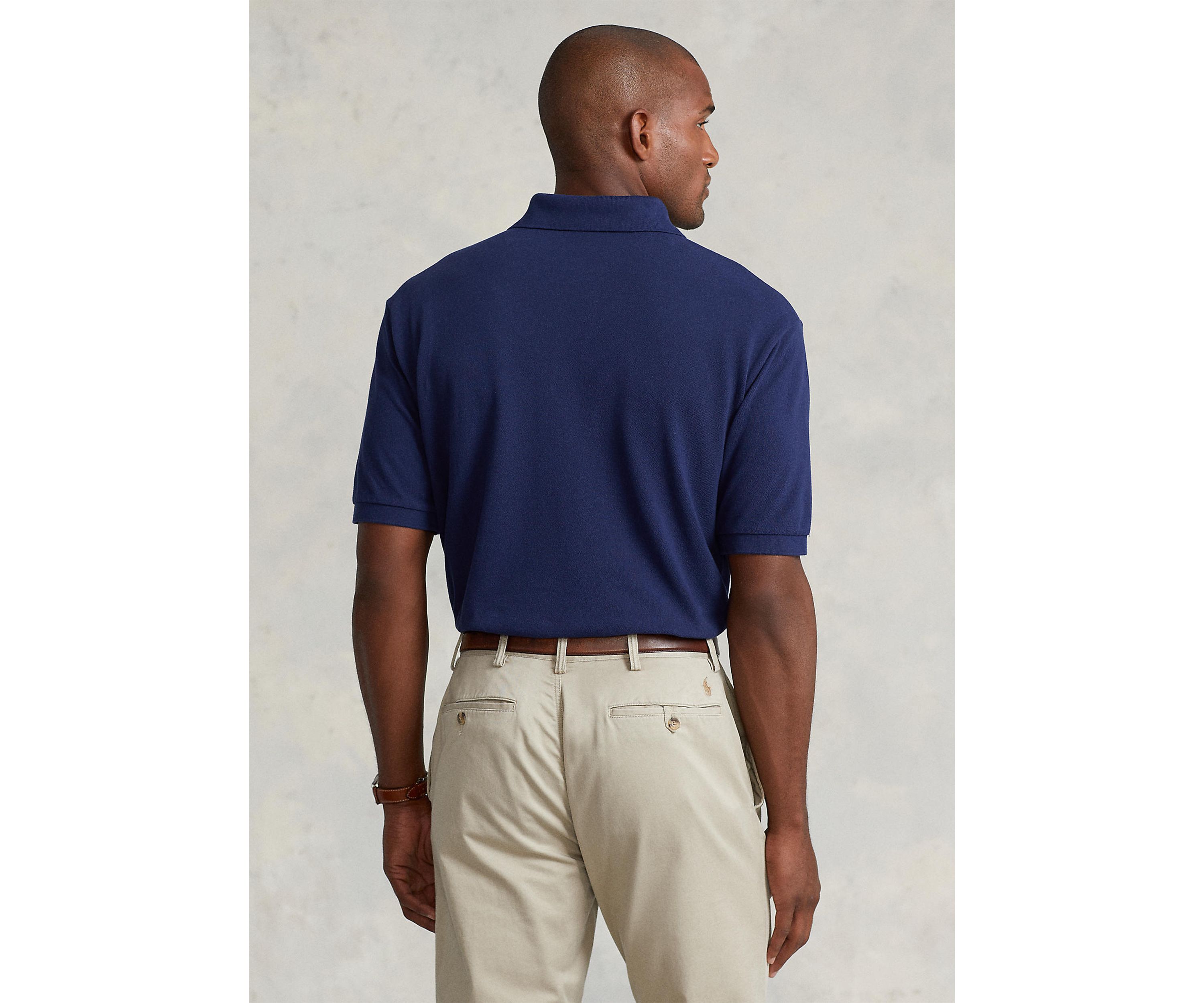 Big & Tall Classic Fit Mesh Polo Shirt