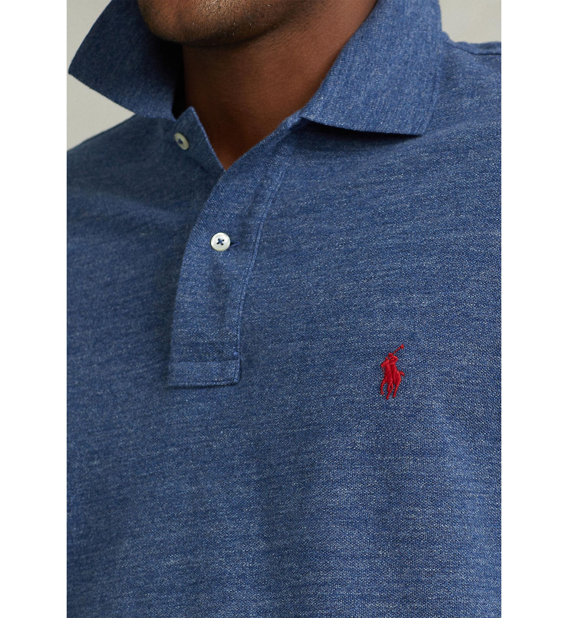 Big & Tall Classic Fit Mesh Polo Shirt  