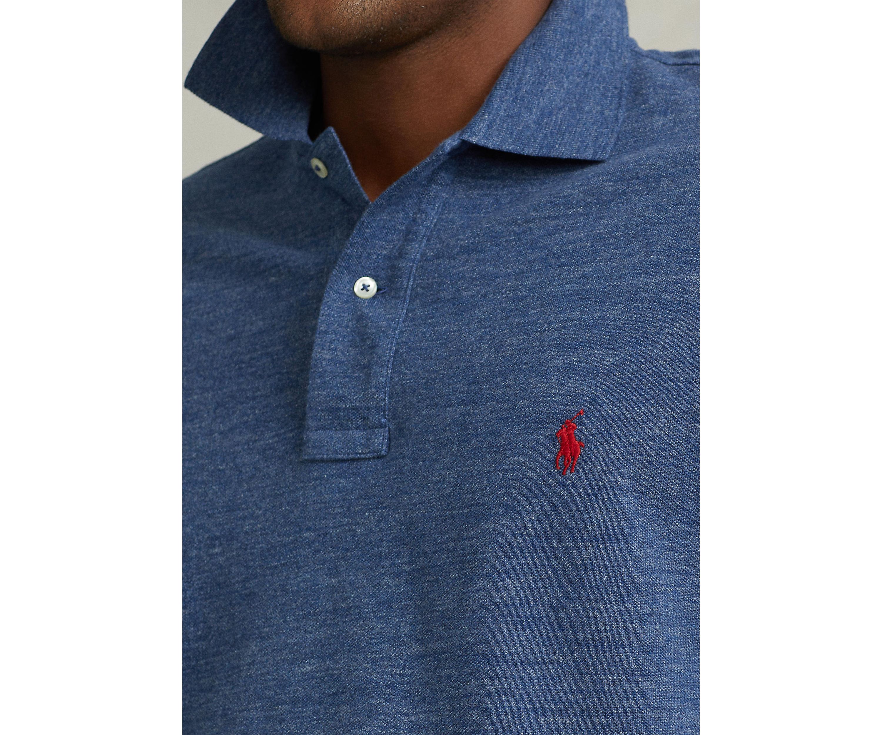 Big & Tall Classic Fit Mesh Polo Shirt  