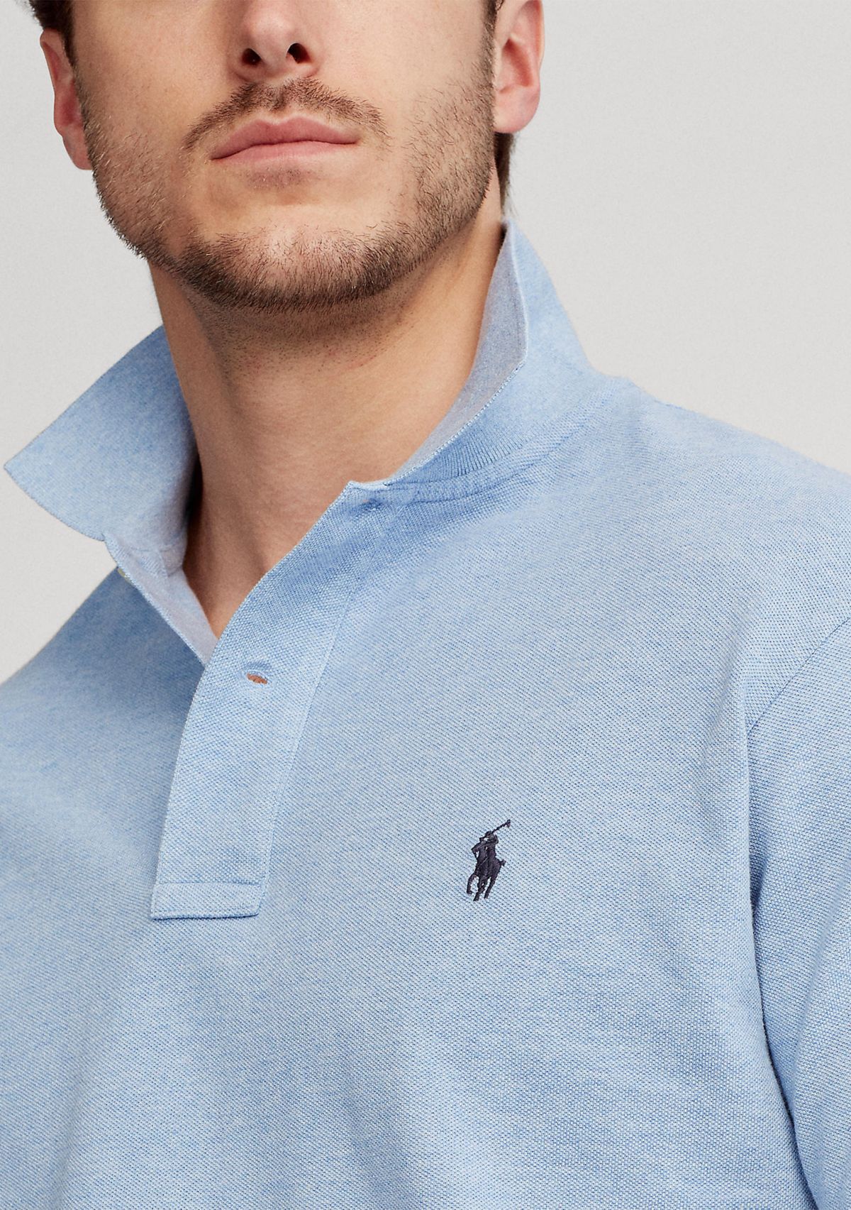 Big & Tall Classic Fit Mesh Polo