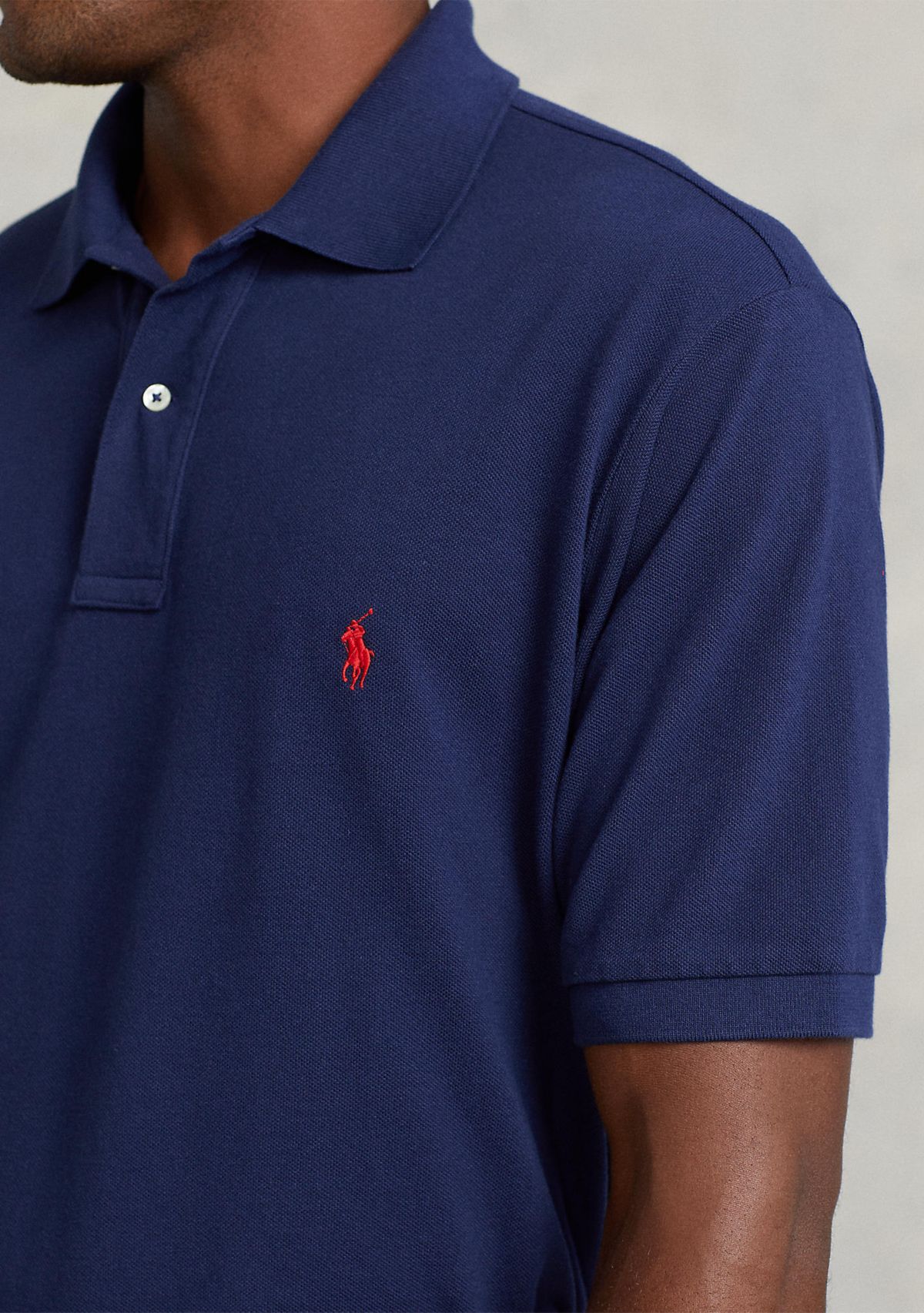 Big & Tall Classic Fit Mesh Polo Shirt