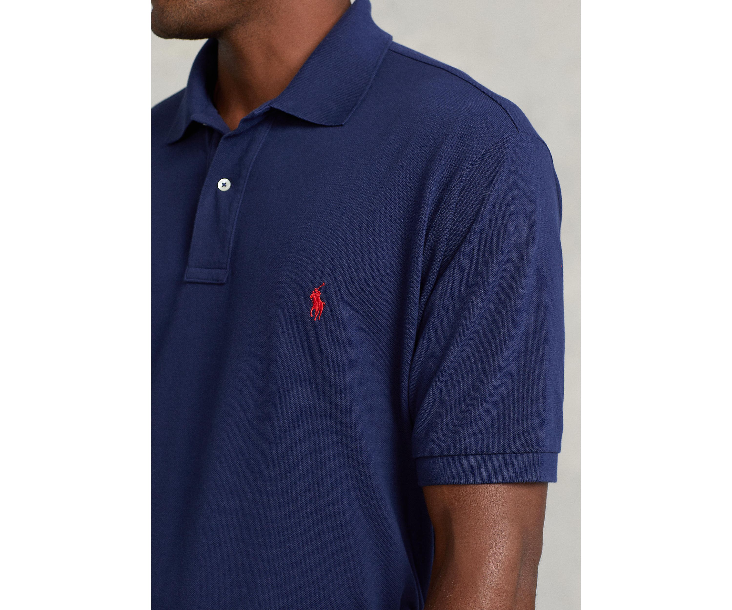 Big & Tall Classic Fit Mesh Polo Shirt