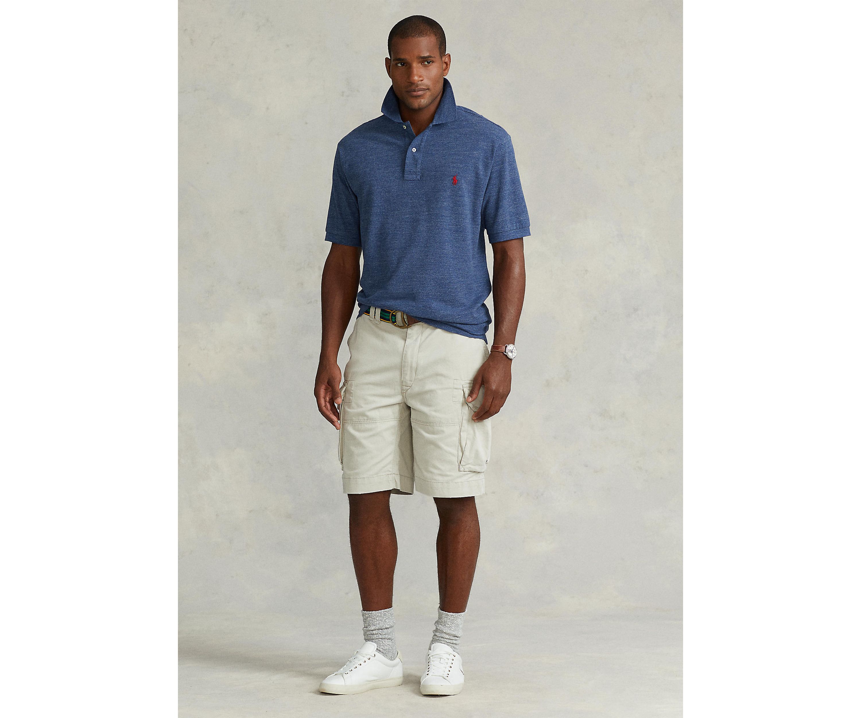 Big & Tall Classic Fit Mesh Polo Shirt  
