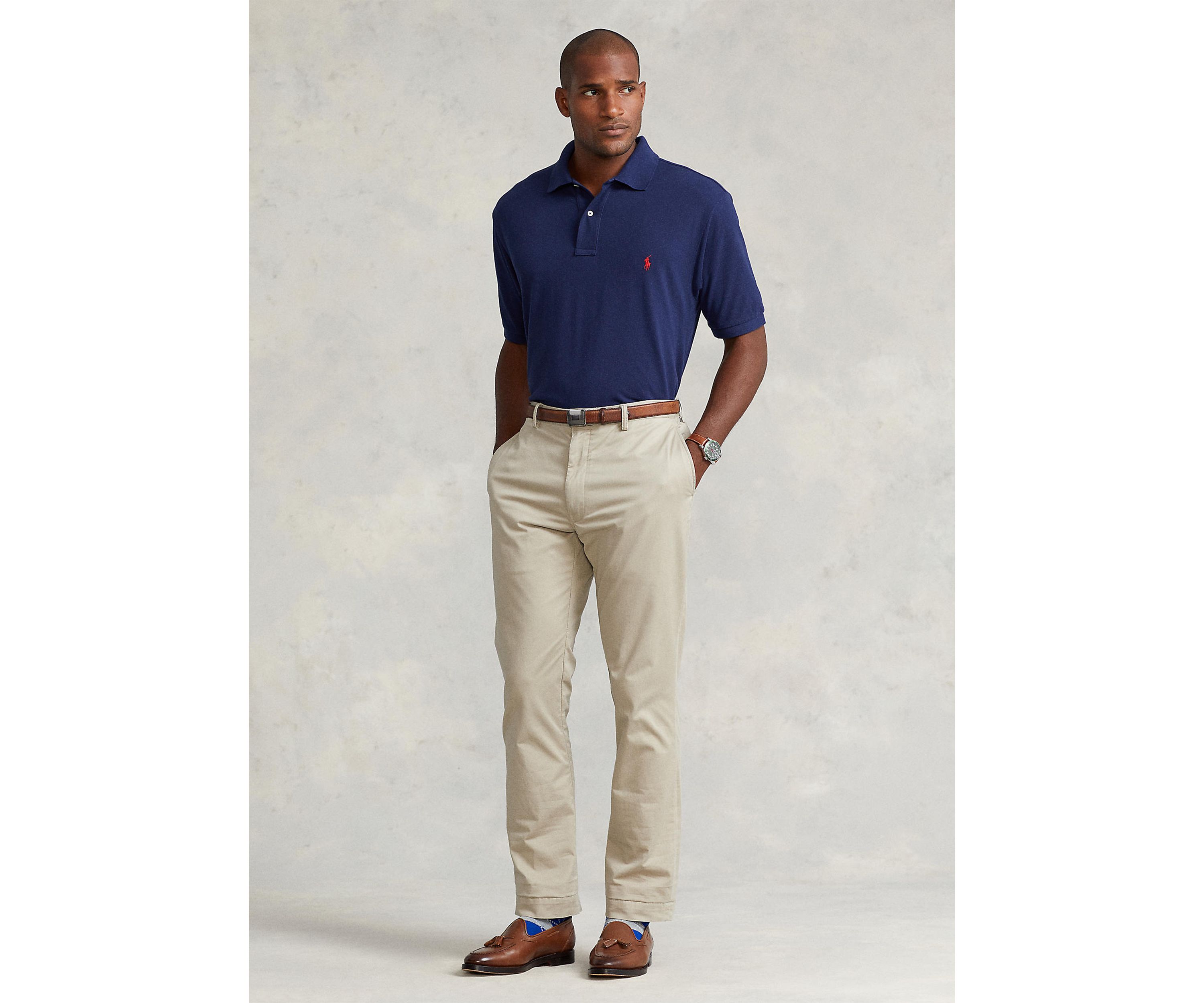Big & Tall Classic Fit Mesh Polo Shirt