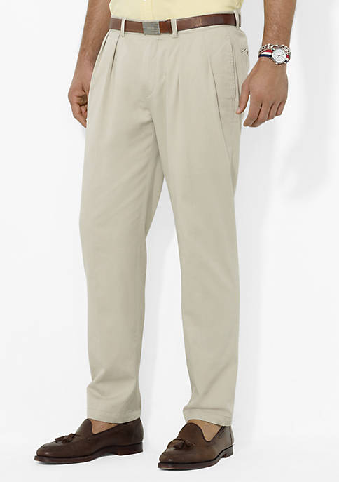 Polo Ralph Lauren Classic-Fit Pleated Chino Pants | belk