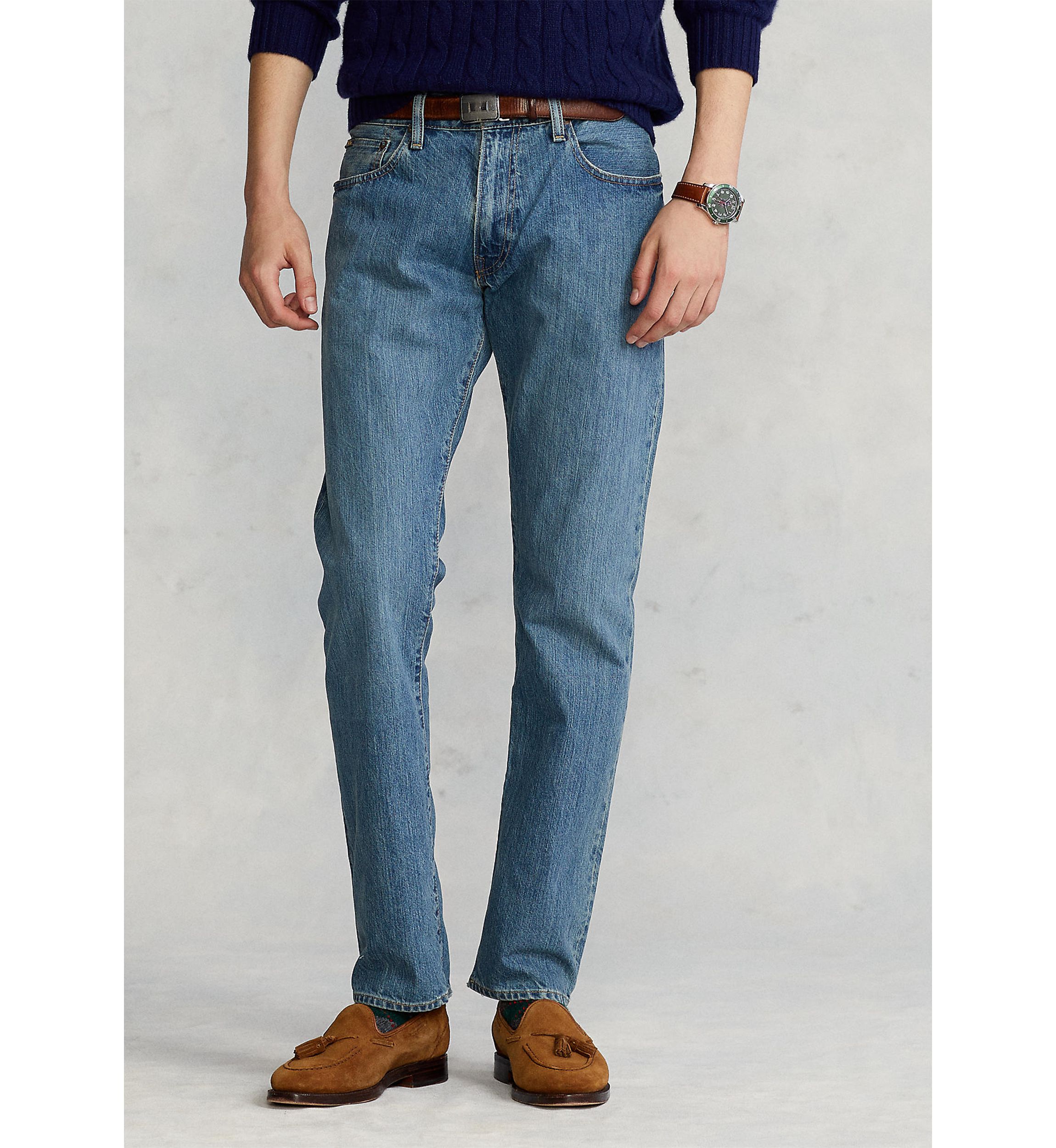 Hampton Relaxed Straight Jeans