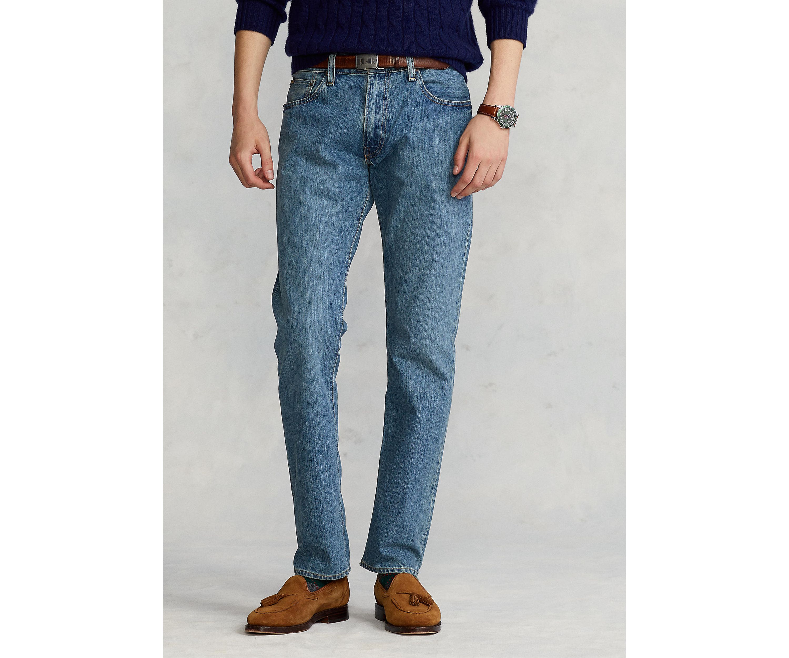 Hampton Relaxed Straight Jeans