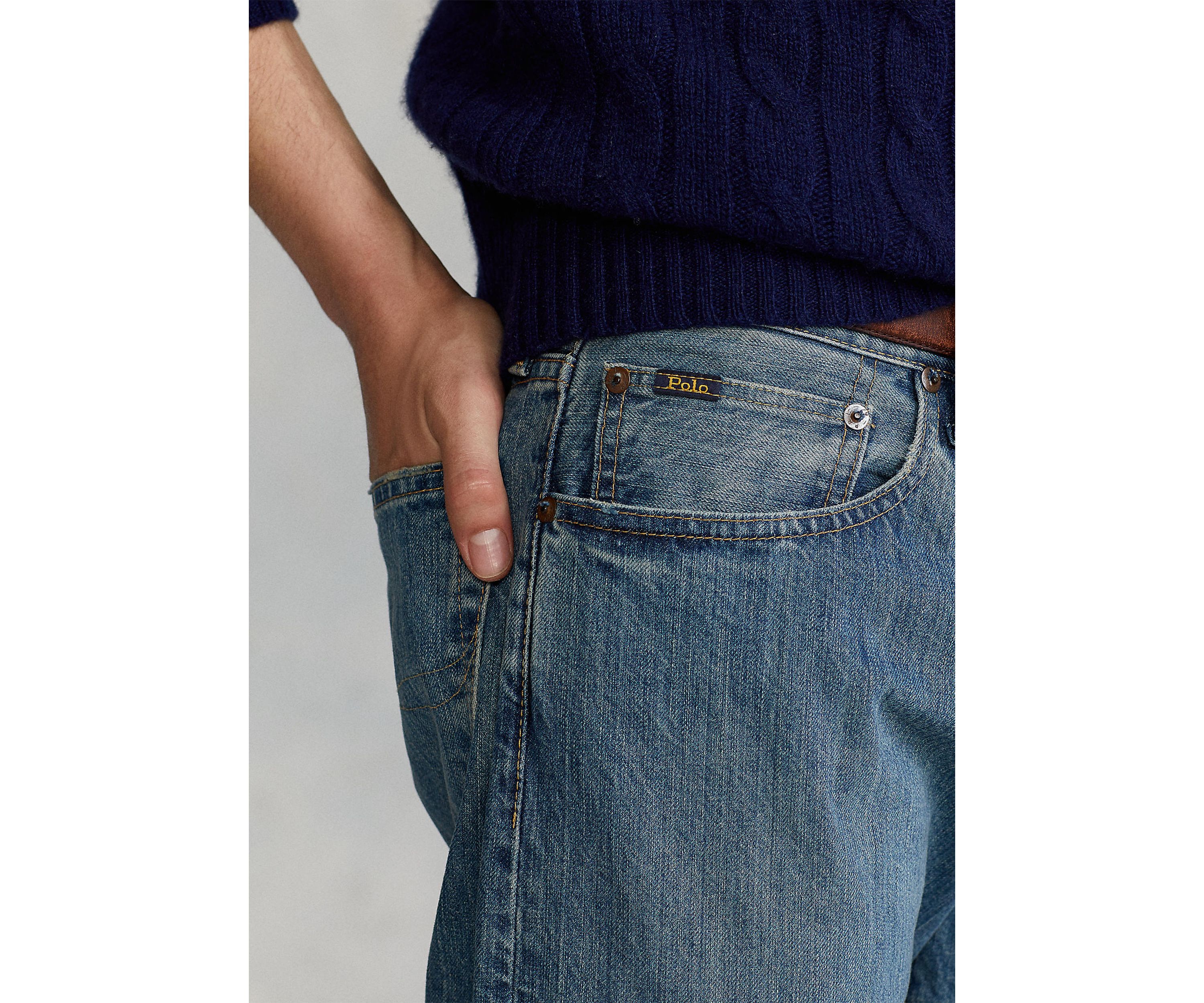 Hampton Relaxed Straight Jeans
