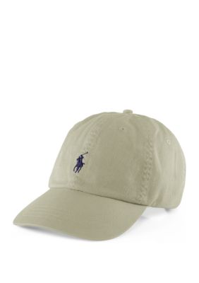 Polo Ralph Lauren Cotton Chino Baseball Men's Cap - Khaki