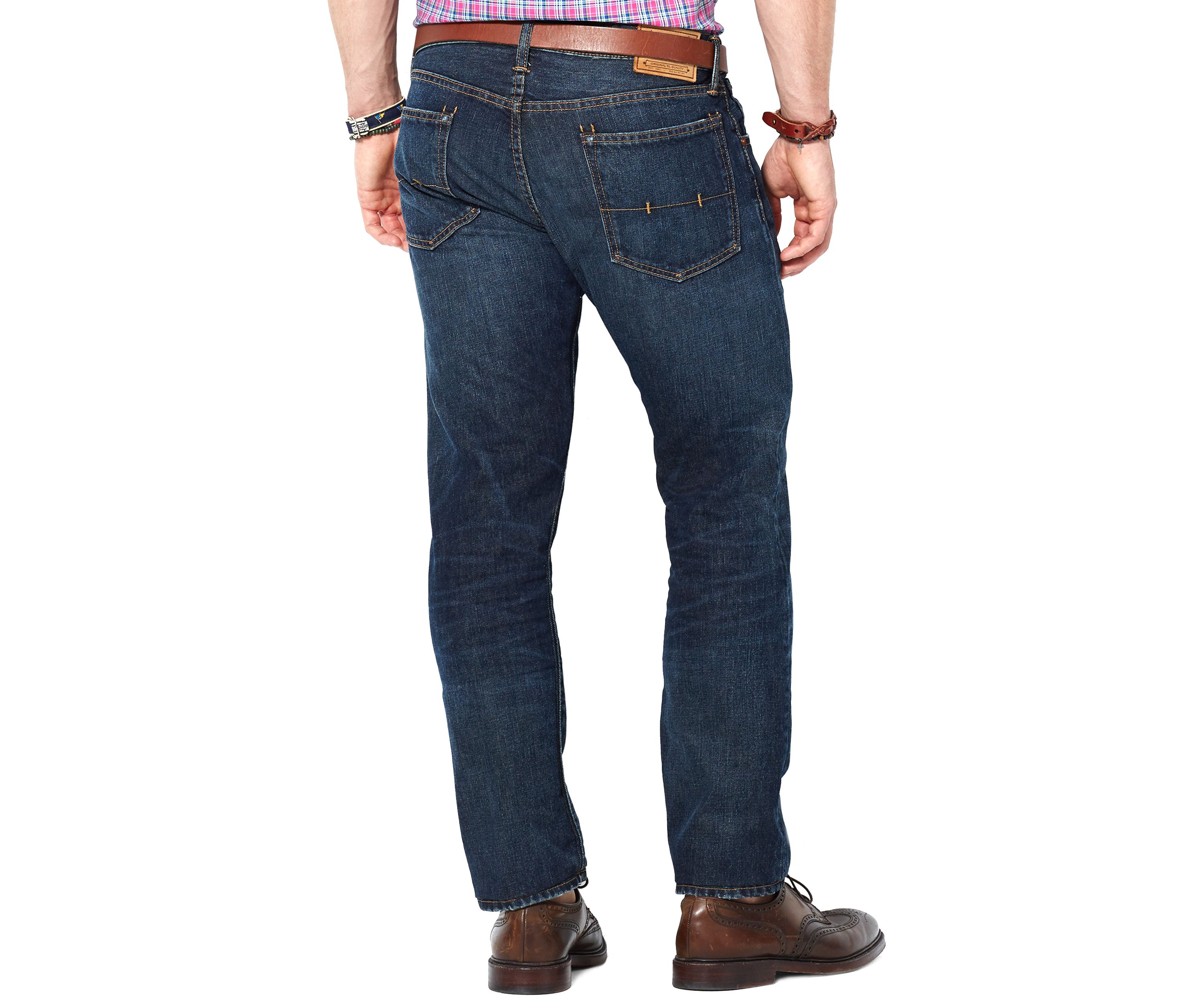 Straight-Fit Lightweight Morris-Wash Jeans