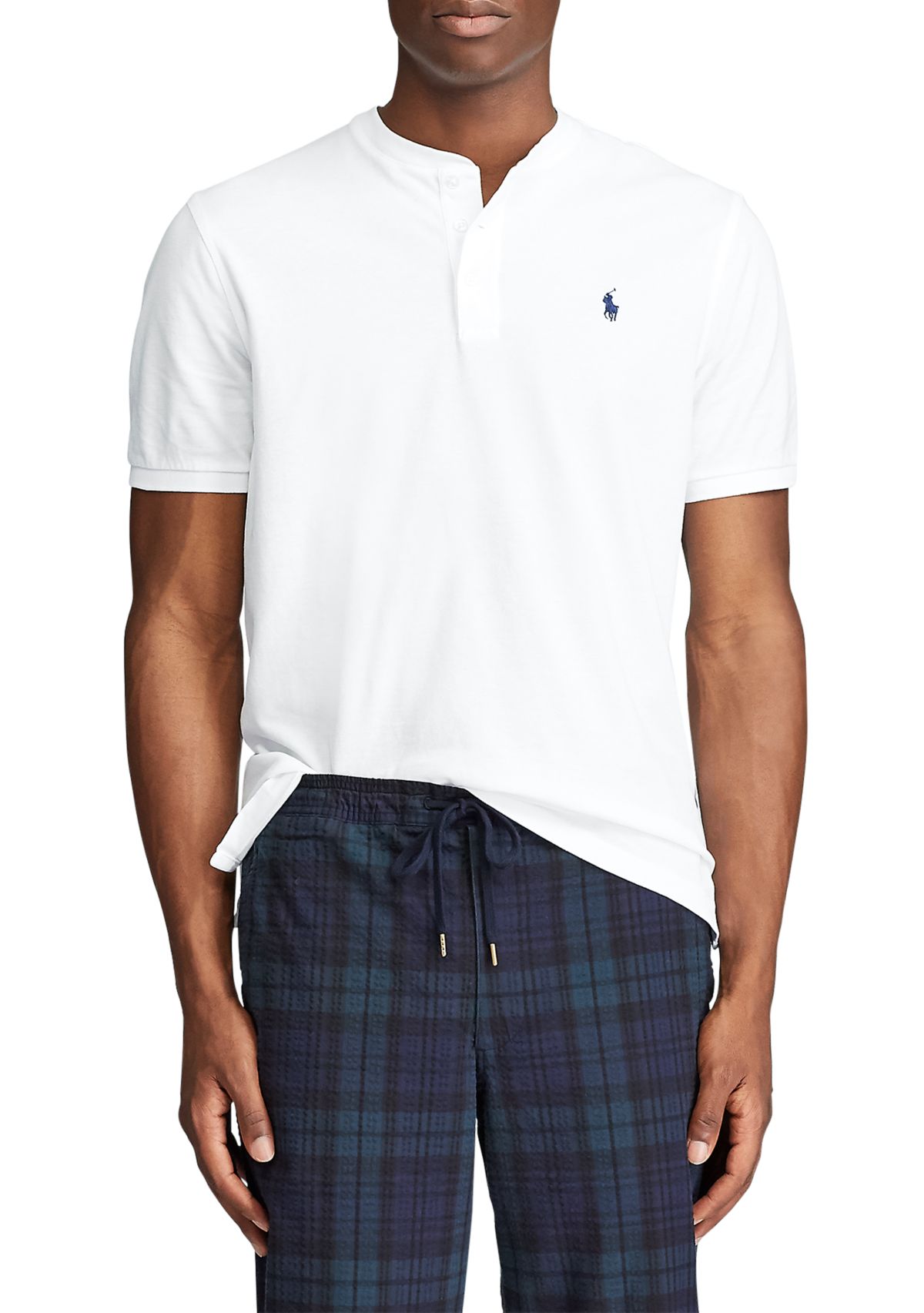 Featherweight Mesh Henley