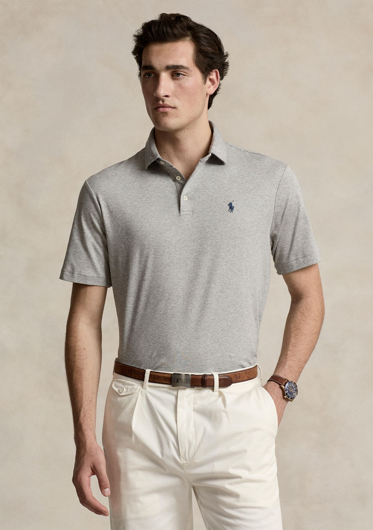 Classic Fit Soft Cotton Polo Shirt