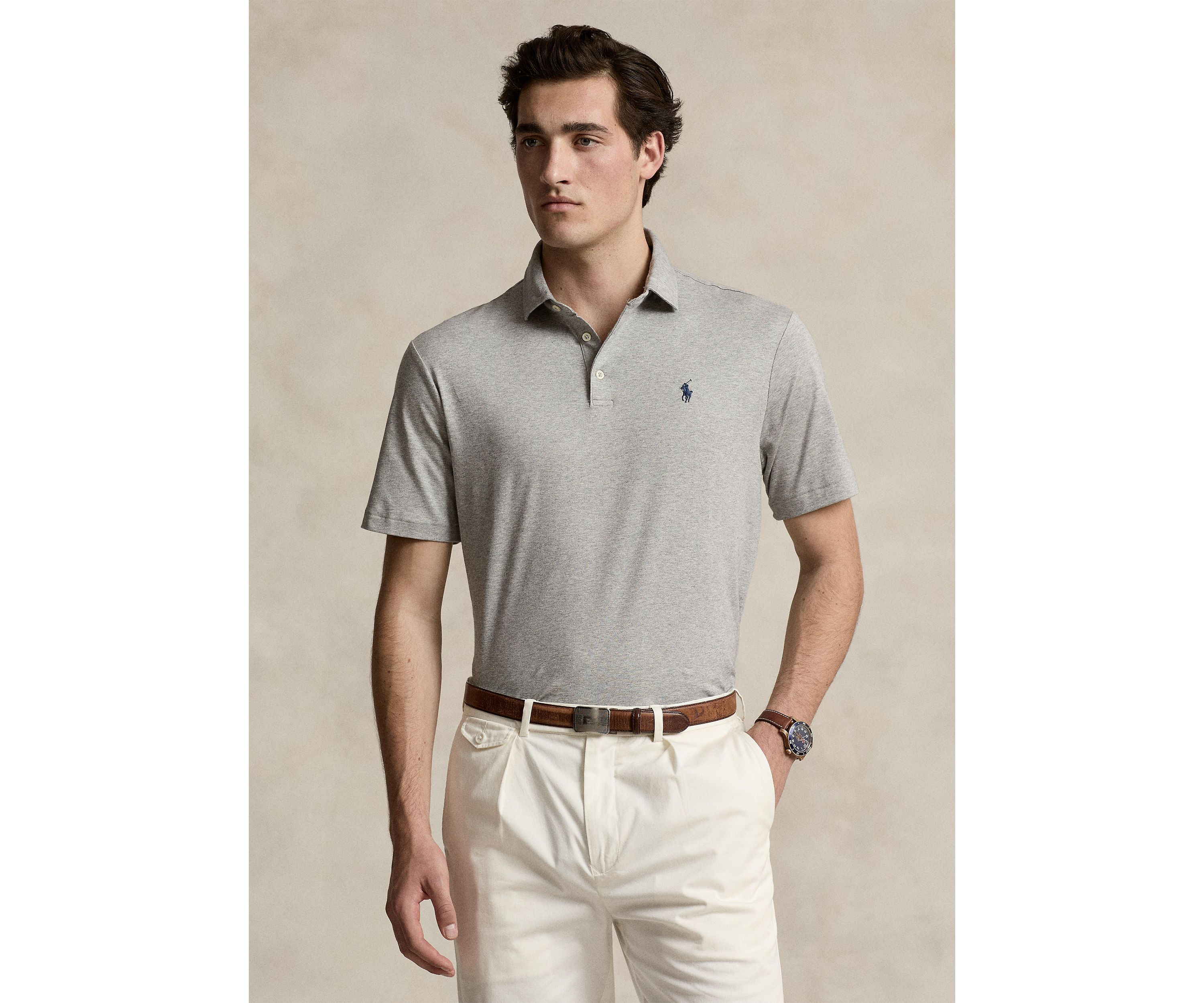 Classic Fit Soft Cotton Polo Shirt