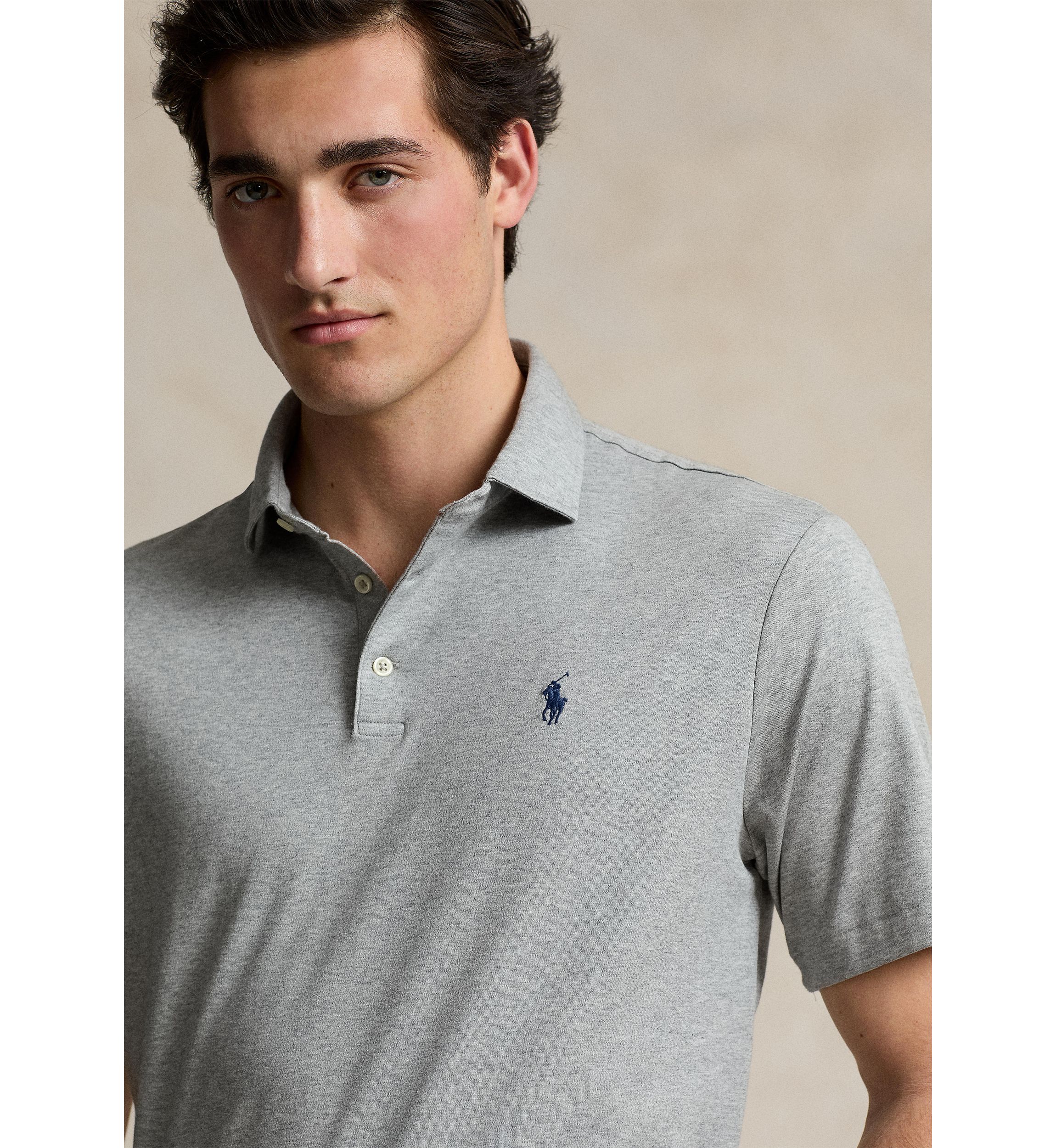 Classic Fit Soft Cotton Polo Shirt
