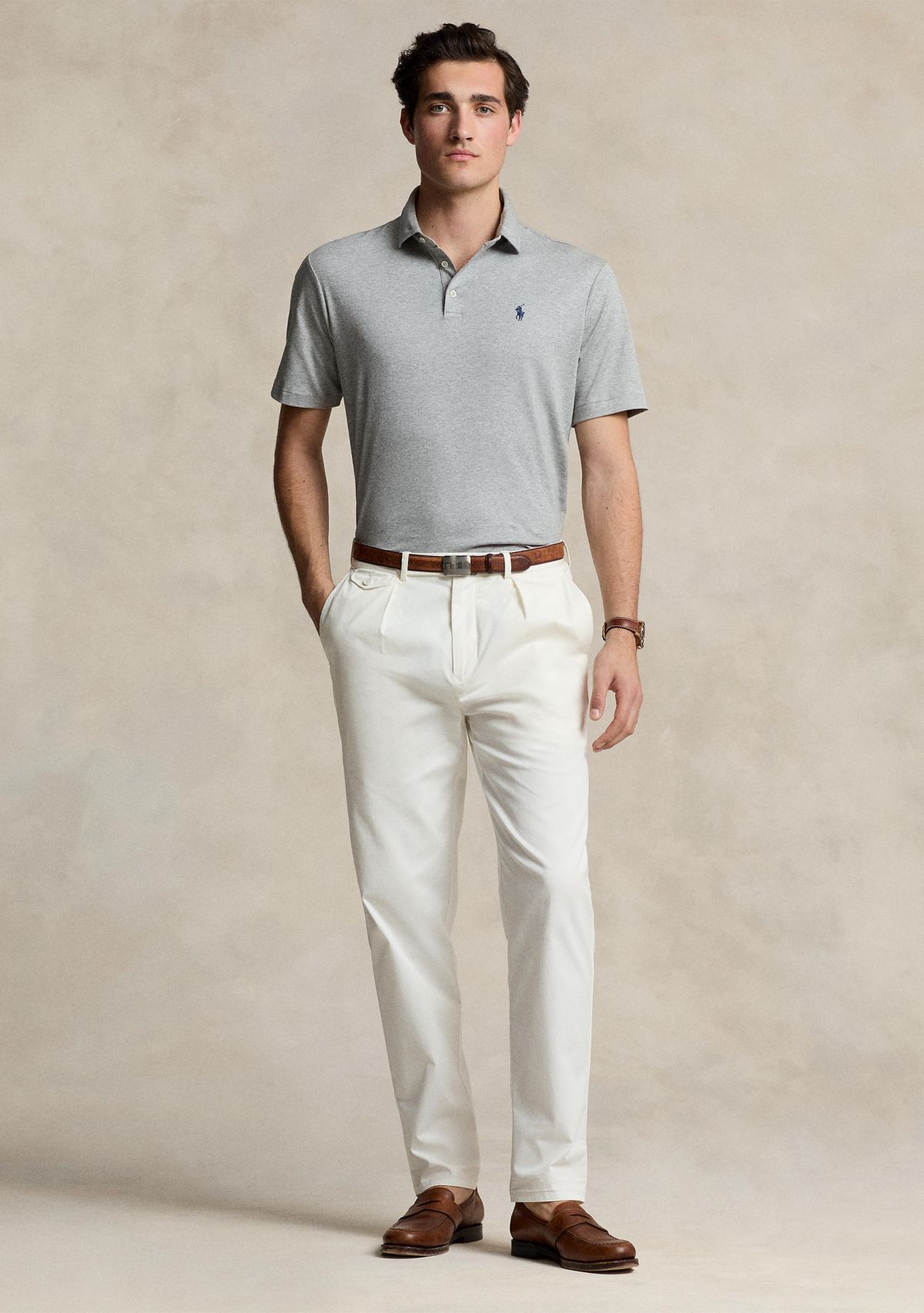 Classic Fit Soft Cotton Polo Shirt