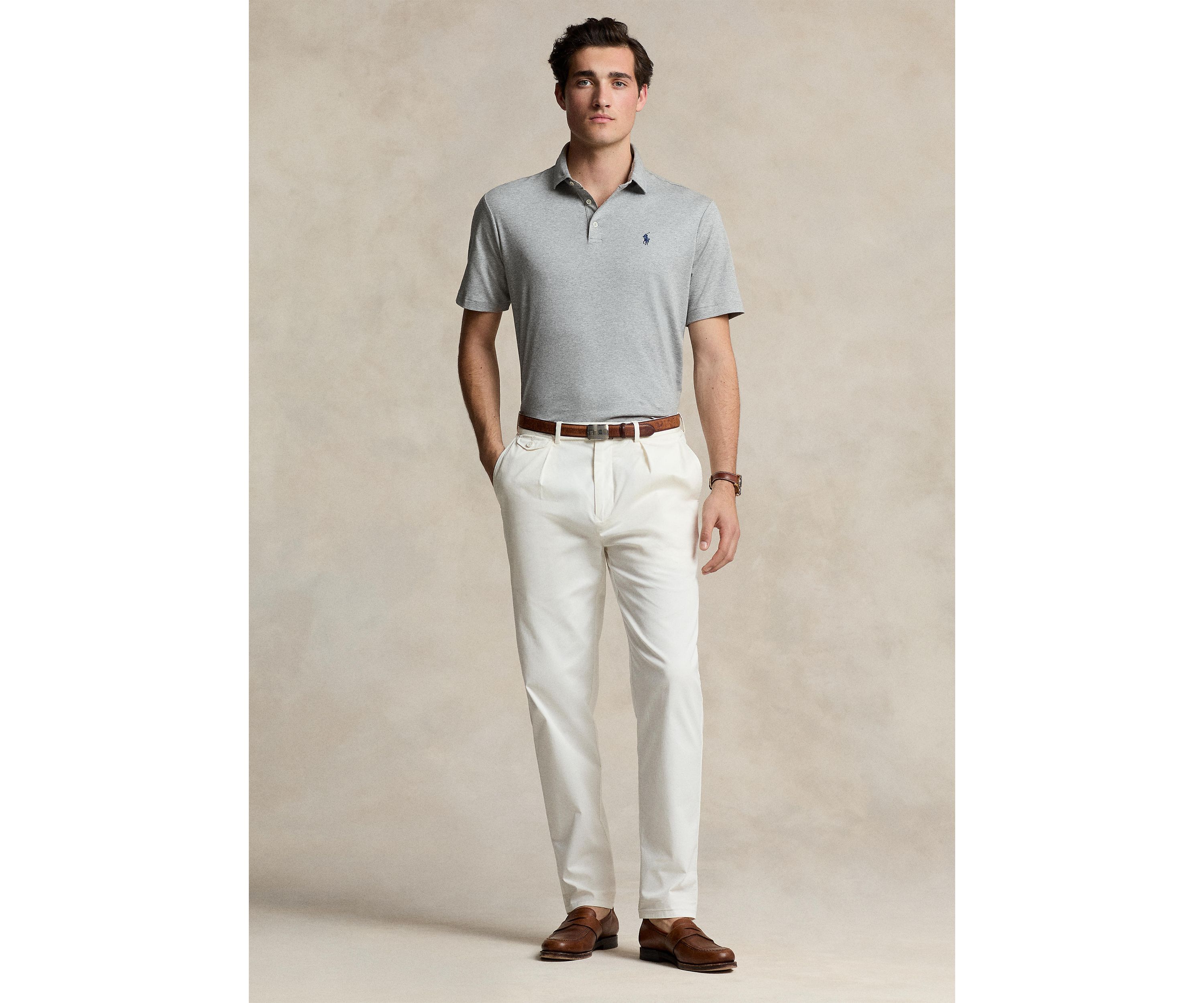 Classic Fit Soft Cotton Polo Shirt