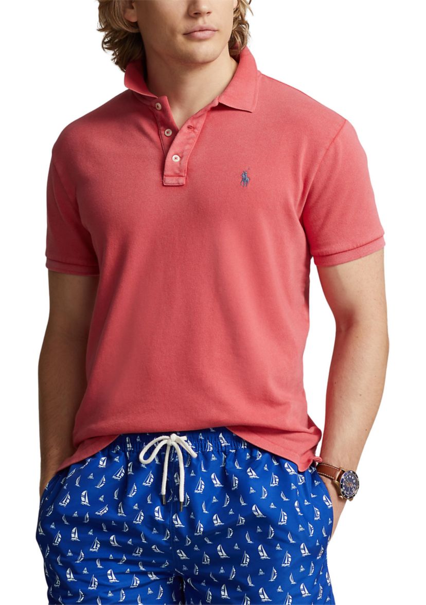 Custom Slim Fit Spa Terry Polo Shirt