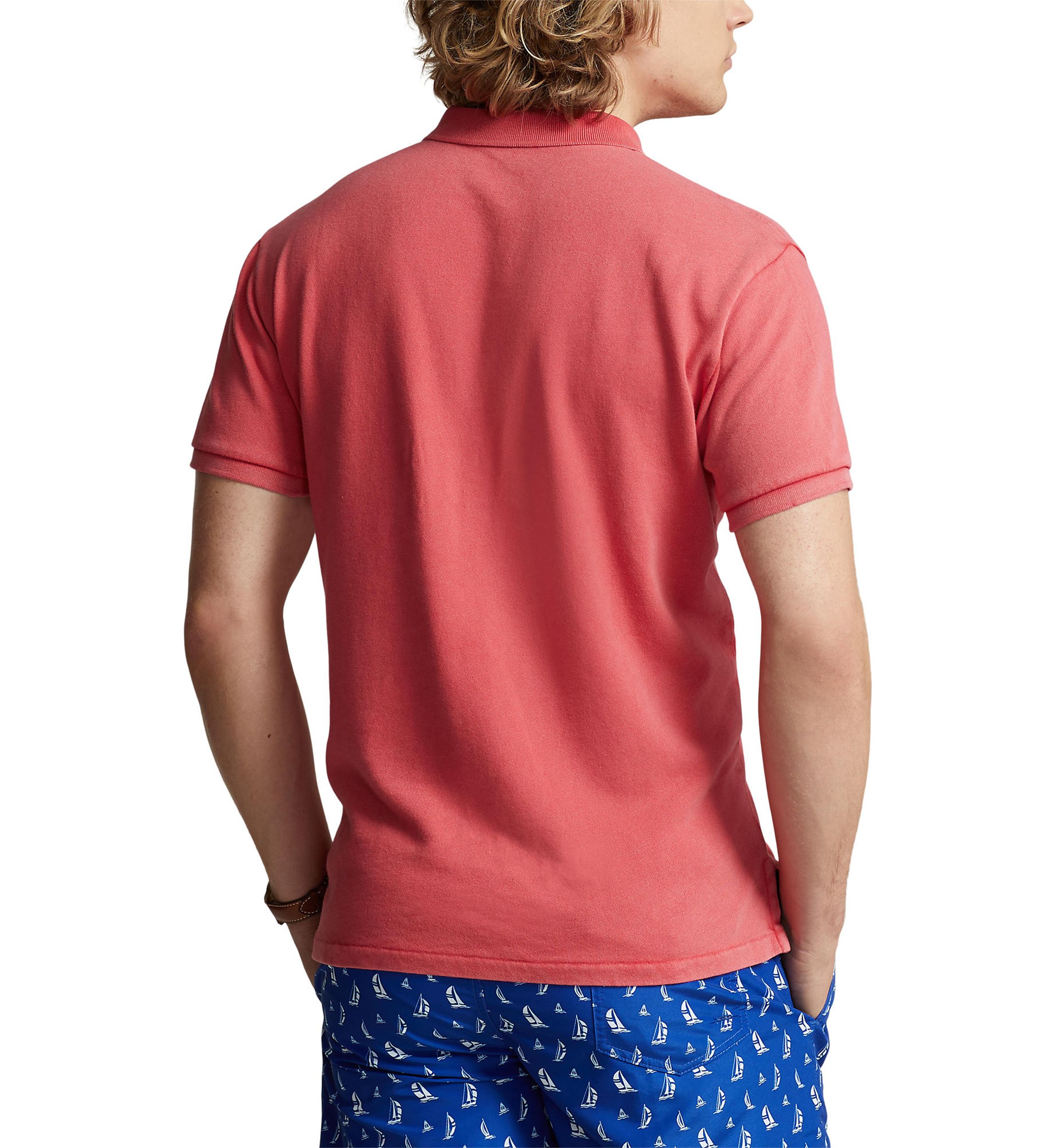 Custom Slim Fit Spa Terry Polo Shirt