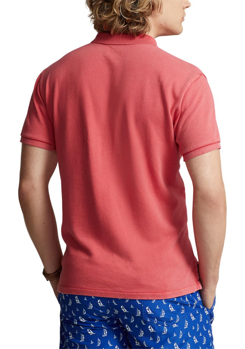 Custom Slim Fit Spa Terry Polo Shirt