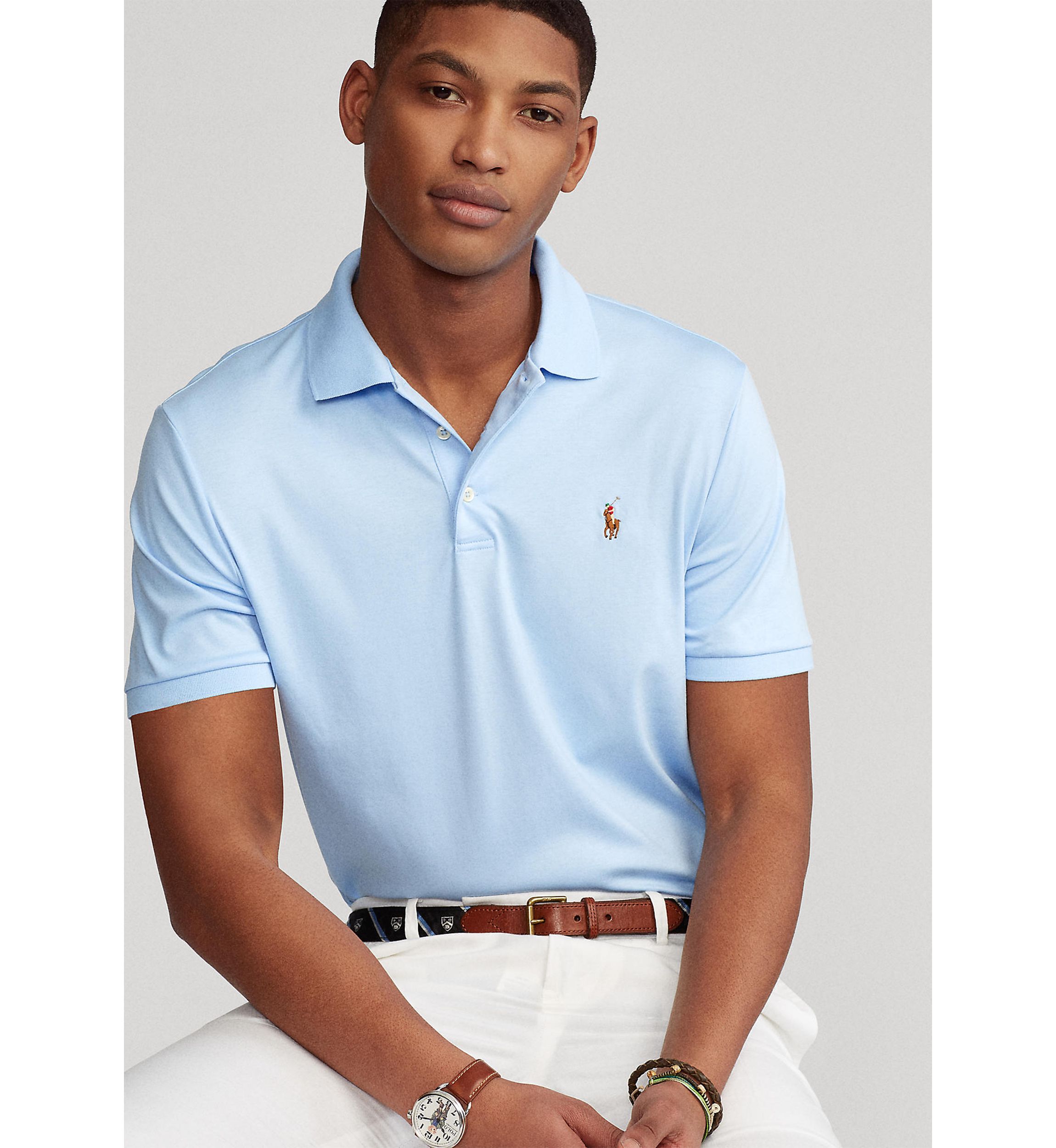 Classic Fit Soft Cotton Polo