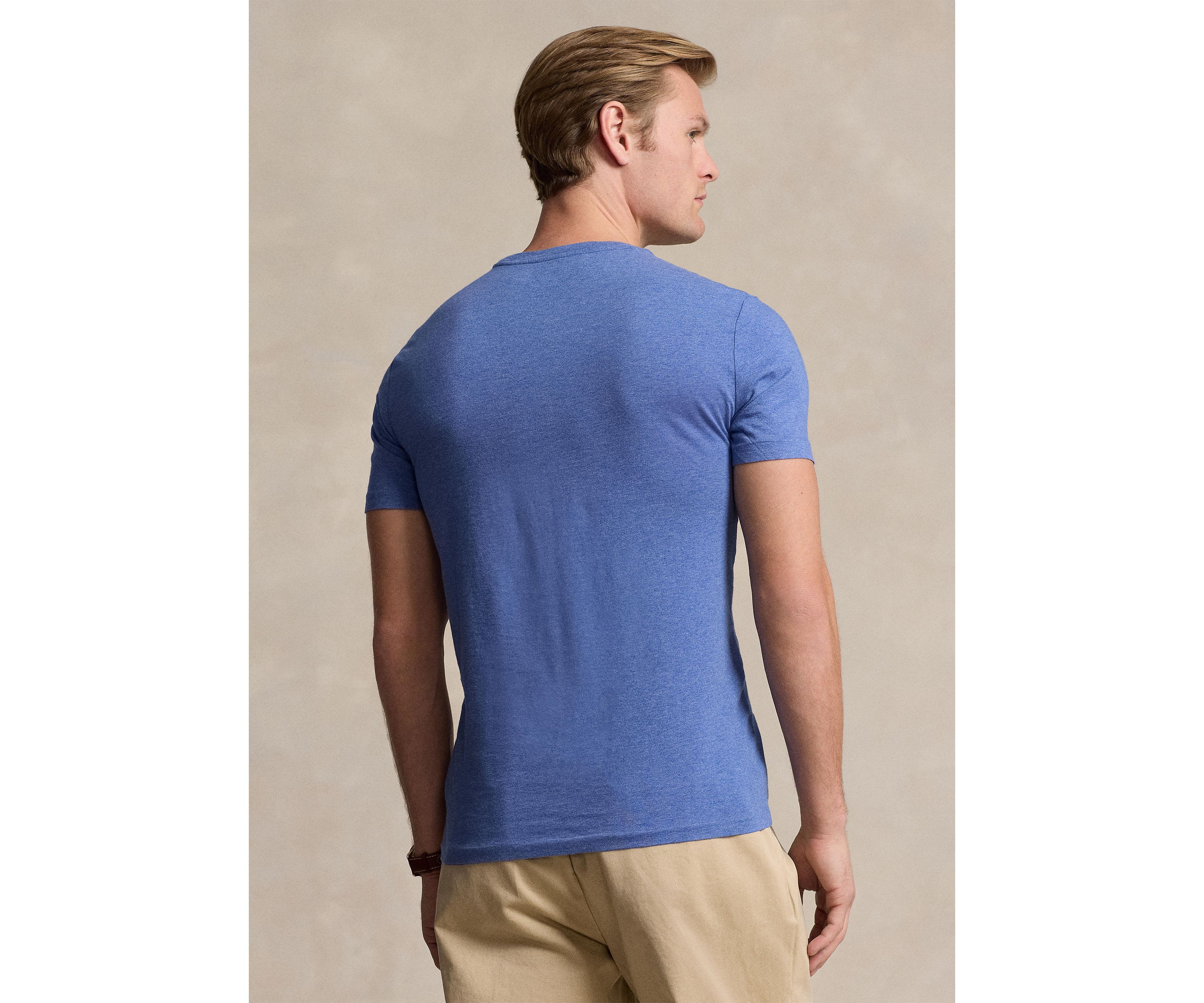 Classic Fit Jersey Crew Neck T-Shirt