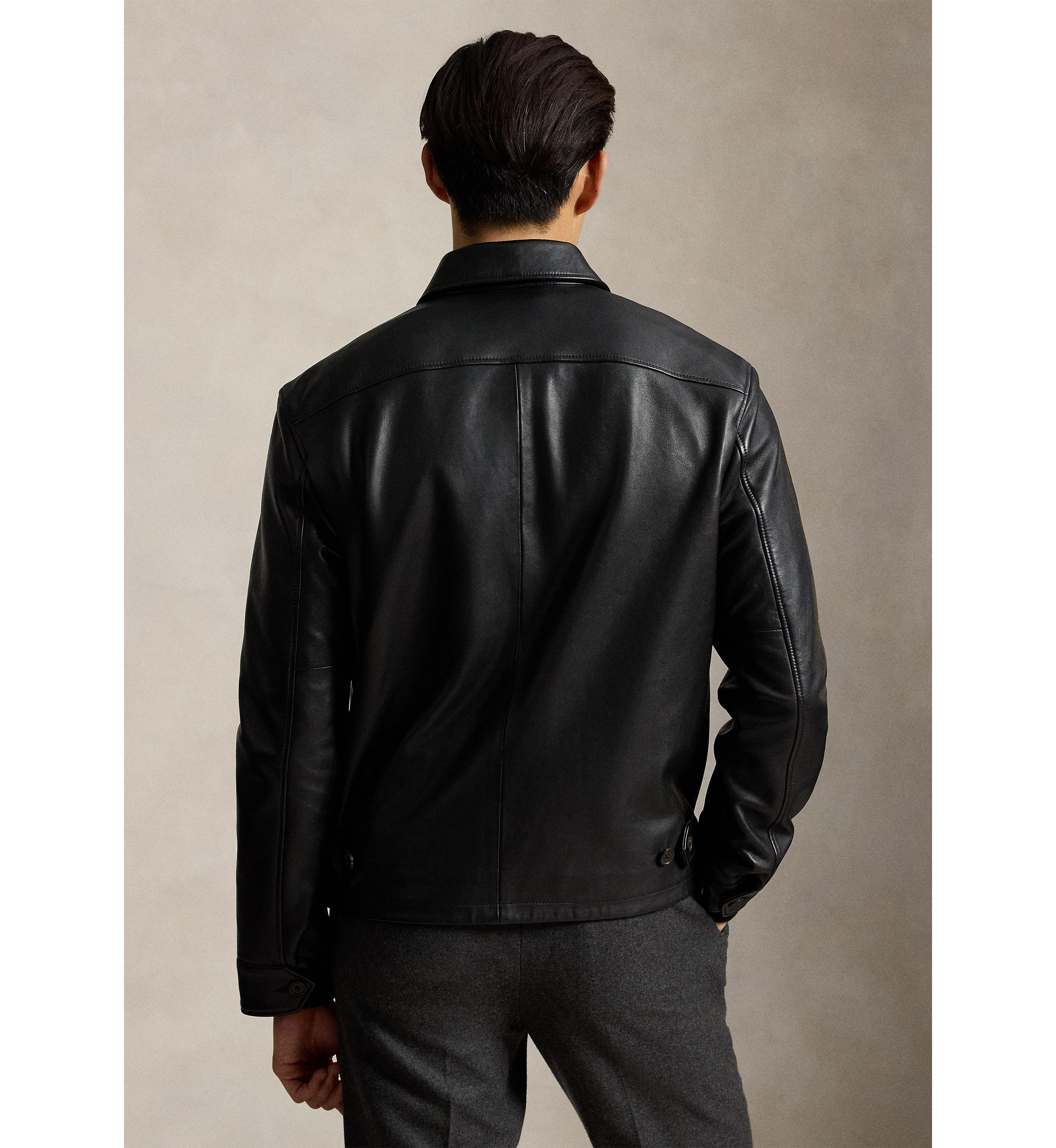 Polo Ralph Lauren The Bayville Leather Jacket | Belk