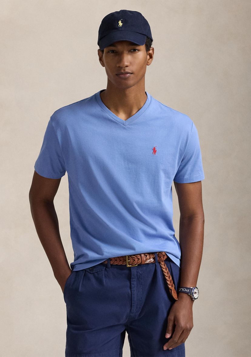Classic Fit Cotton V-Neck T-Shirt